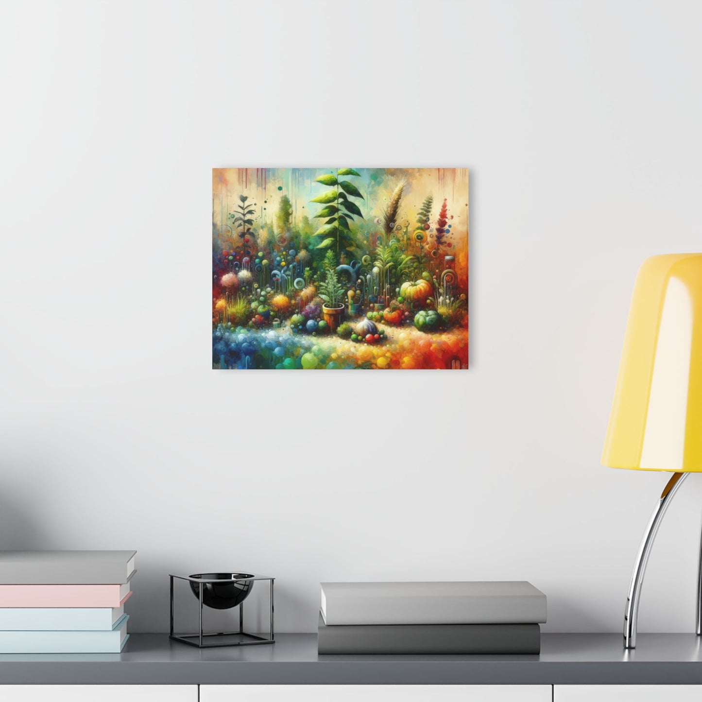 Communal Garden Microcosm Acrylic Prints (French Cleat Hanging) - ATUH.ART