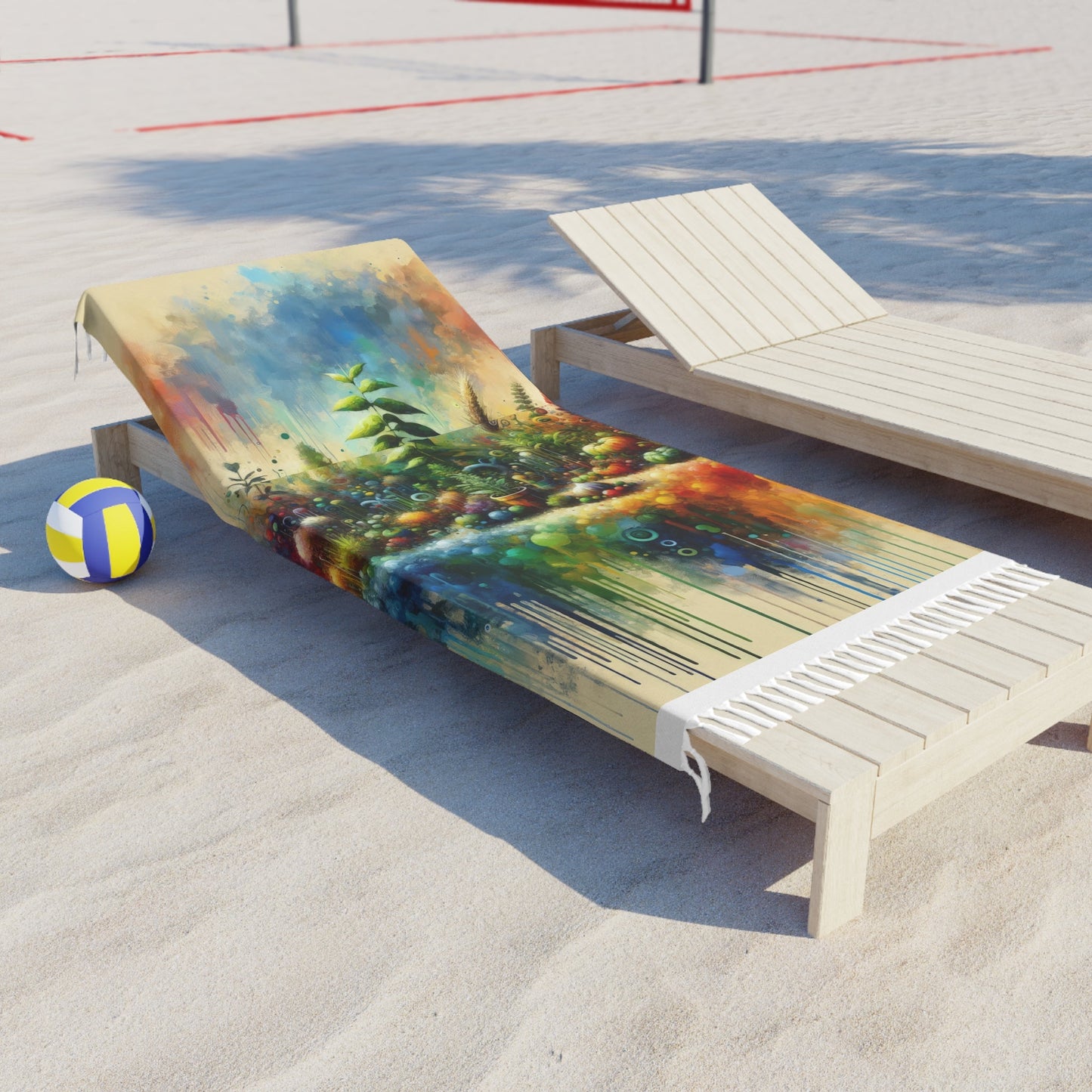 Communal Garden Microcosm Boho Beach Cloth - ATUH.ART