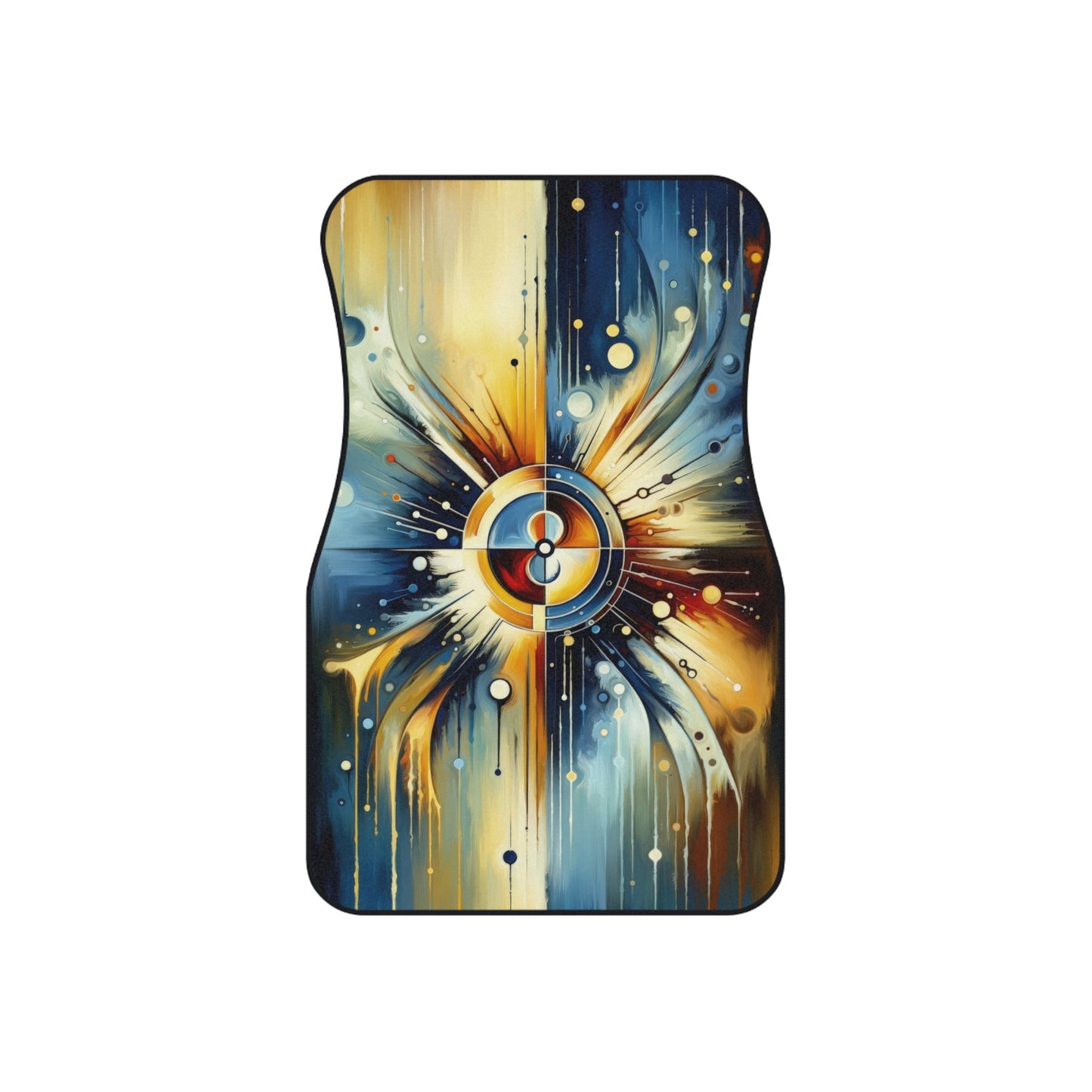 Compassionate Ethical Guidance Car Mats (2x Front) - ATUH.ART