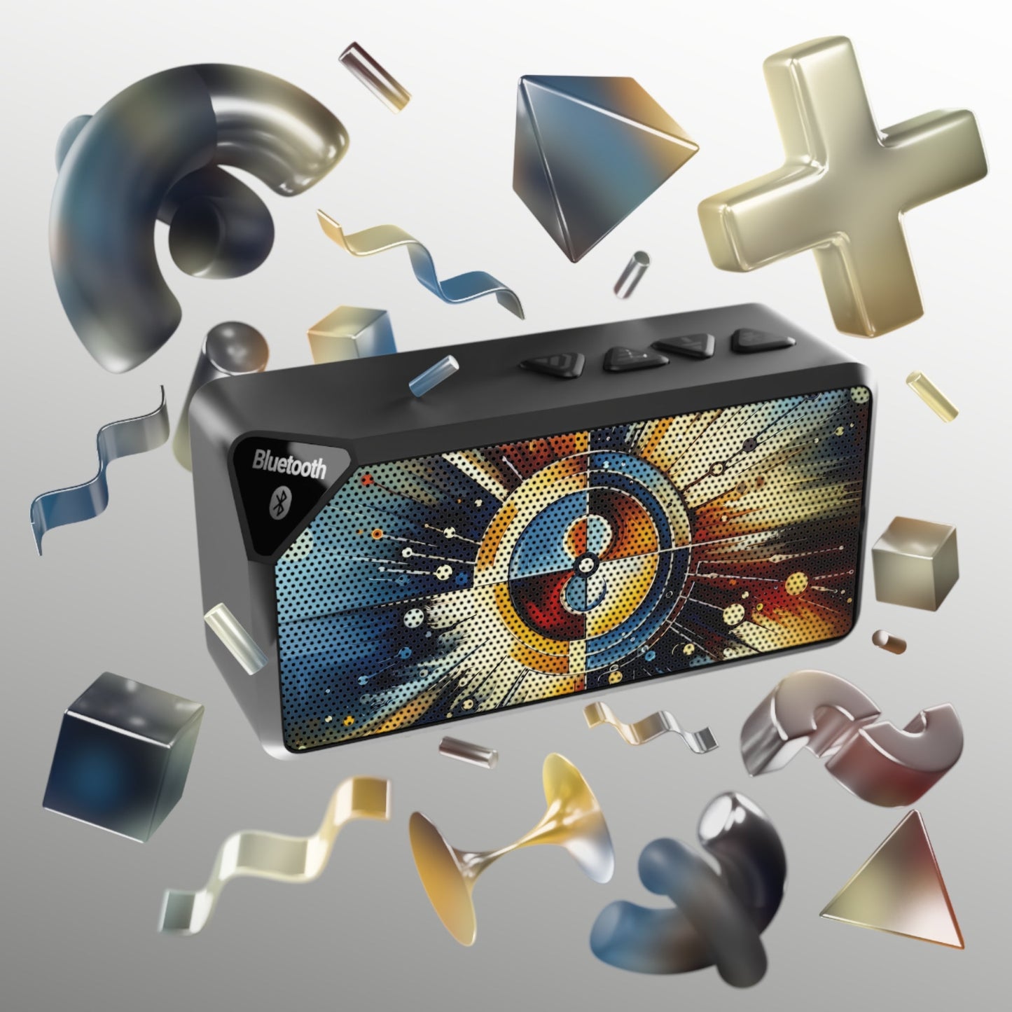 Compassionate Ethical Guidance Jabba Bluetooth Speaker - ATUH.ART