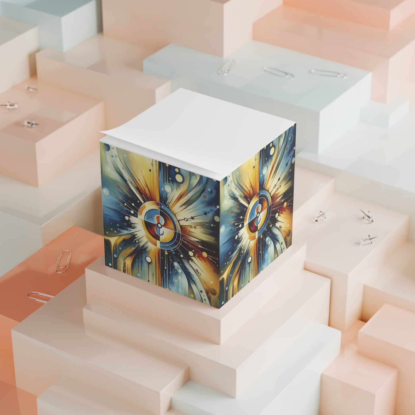 Compassionate Ethical Guidance Note Cube - ATUH.ART