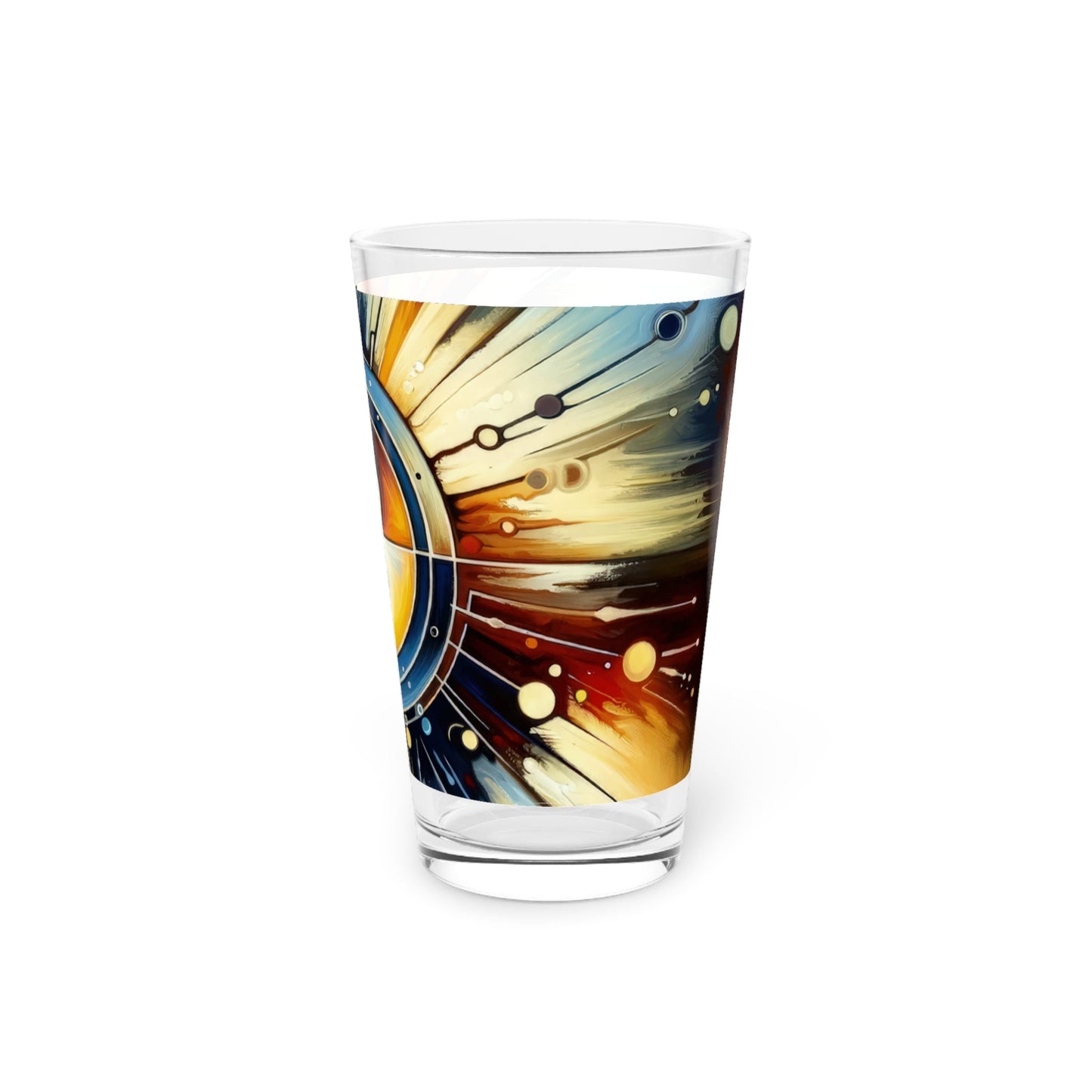 Compassionate Ethical Guidance Pint Glass, 16oz - ATUH.ART