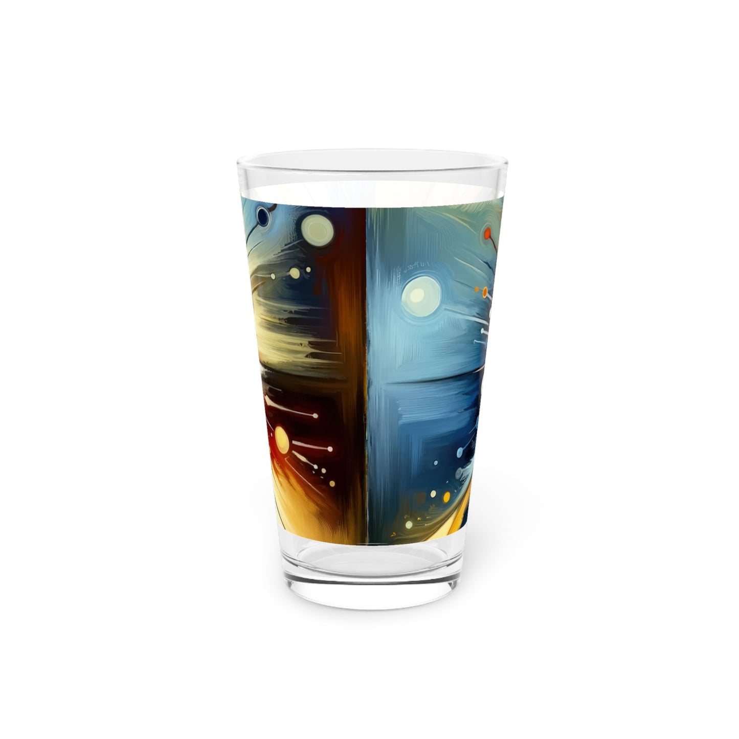 Compassionate Ethical Guidance Pint Glass, 16oz - ATUH.ART