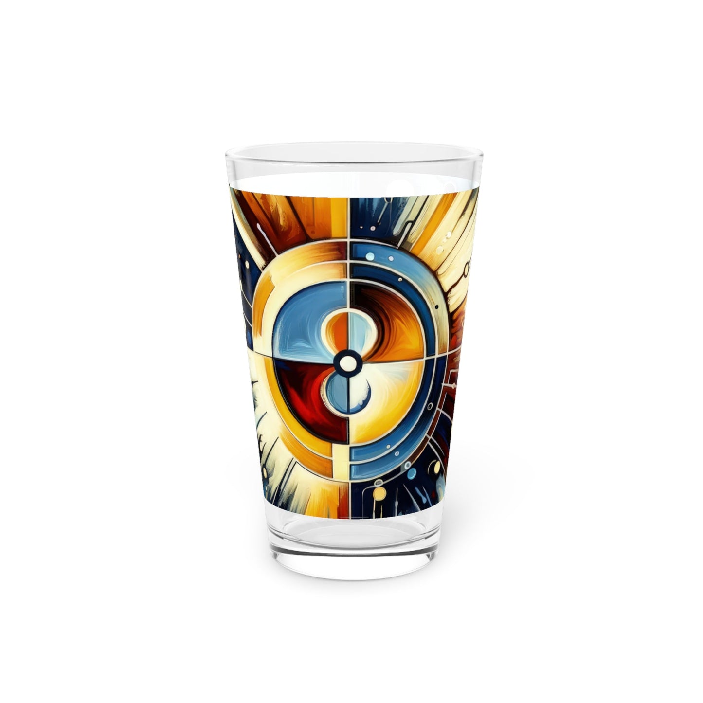 Compassionate Ethical Guidance Pint Glass, 16oz - ATUH.ART