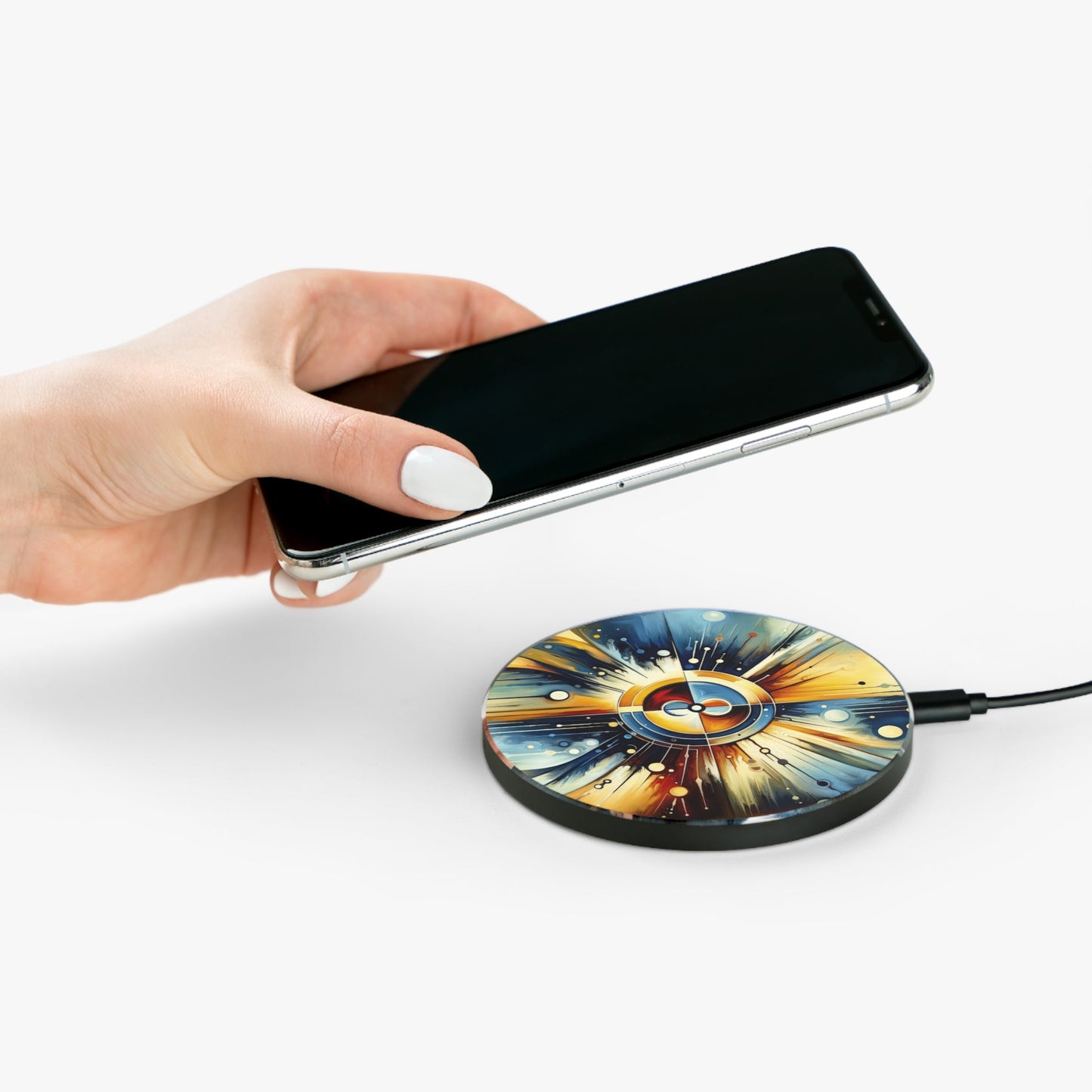 Compassionate Ethical Guidance Wireless Charger - ATUH.ART