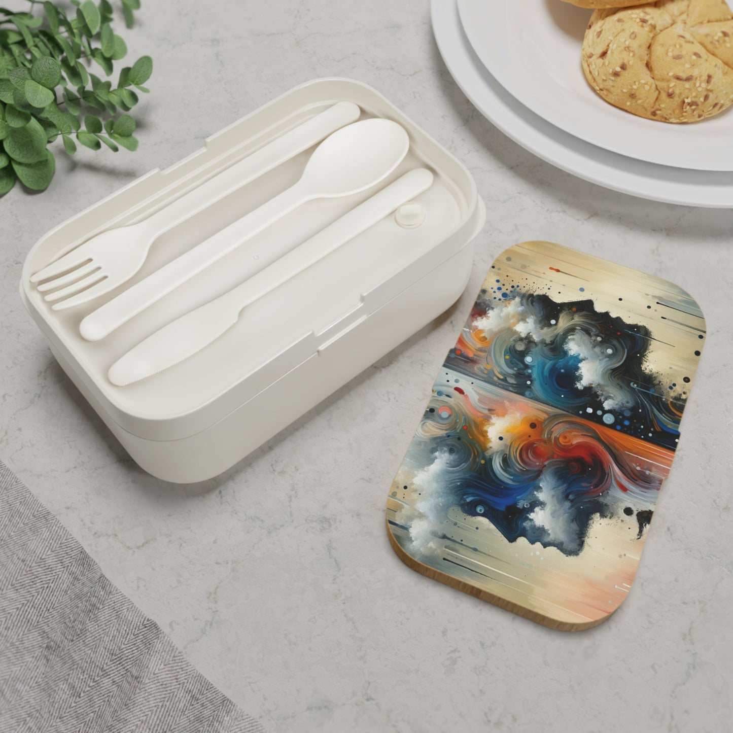 Connected Isolation Paradox Bento Lunch Box - ATUH.ART