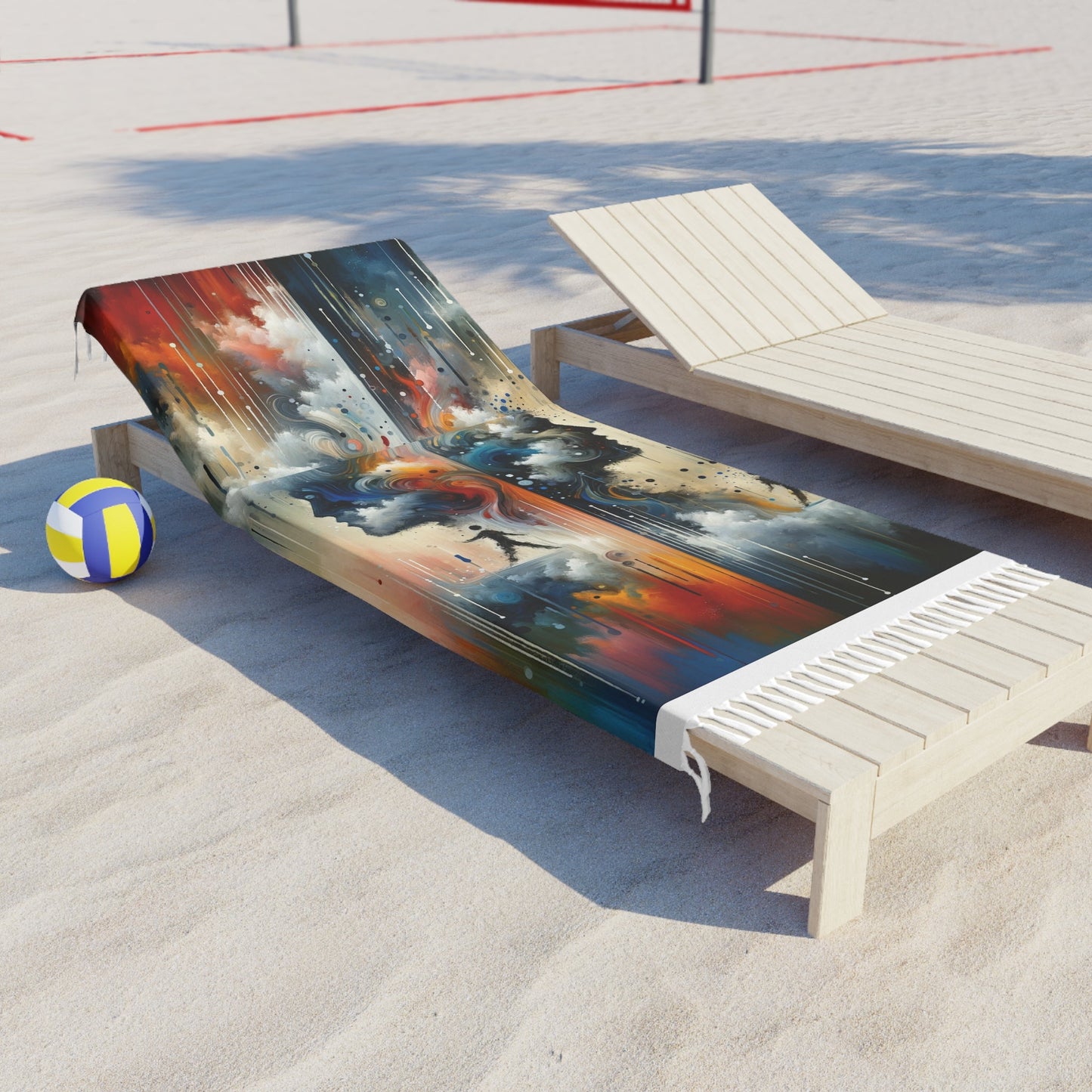 Connected Isolation Paradox Boho Beach Cloth - ATUH.ART