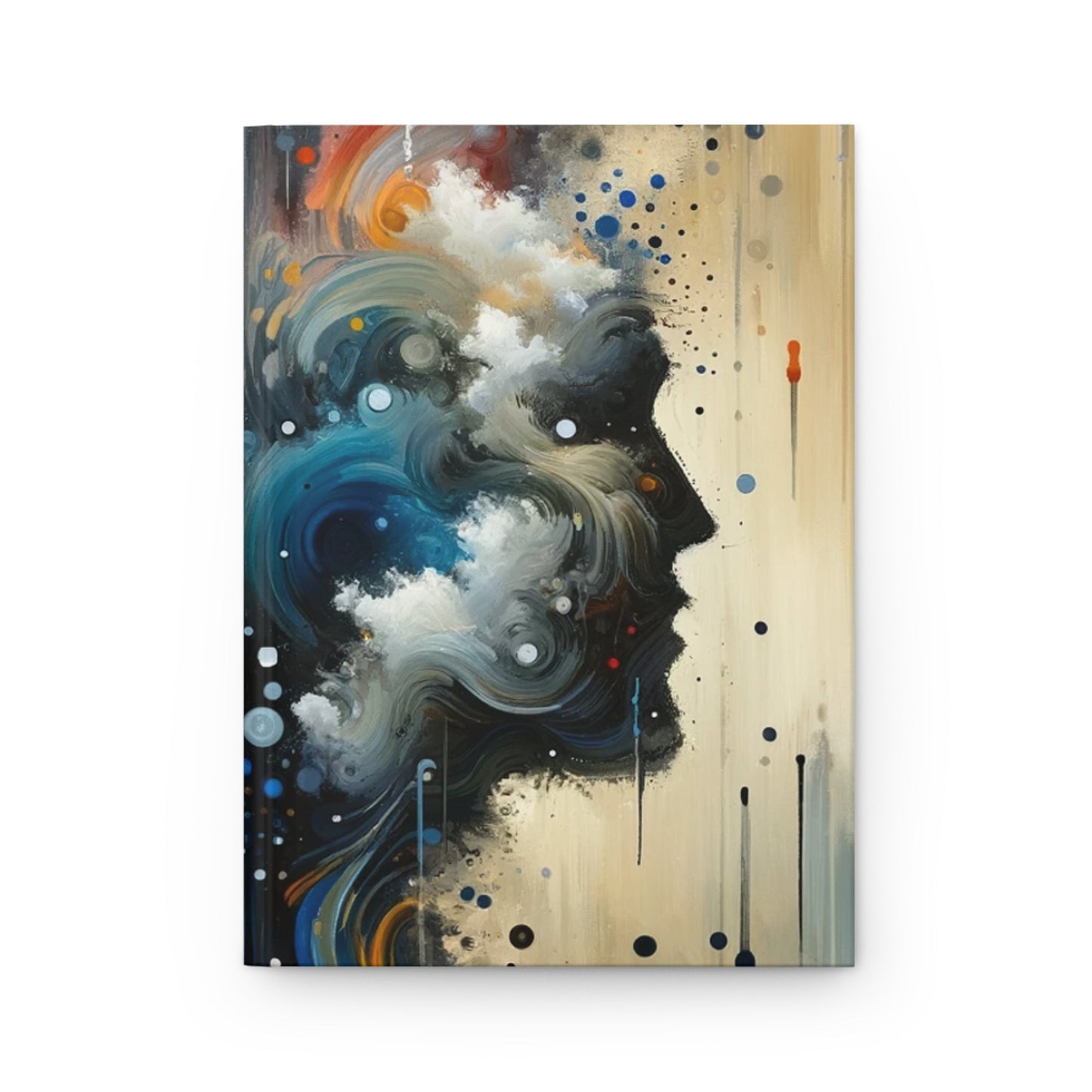 Connected Isolation Paradox Hardcover Journal Matte - ATUH.ART