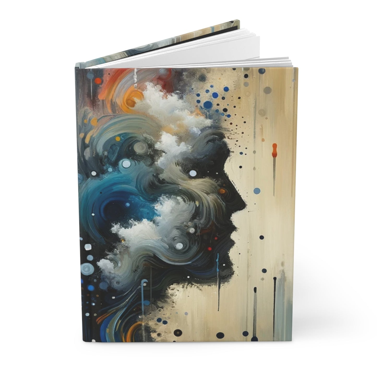 Connected Isolation Paradox Hardcover Journal Matte - ATUH.ART