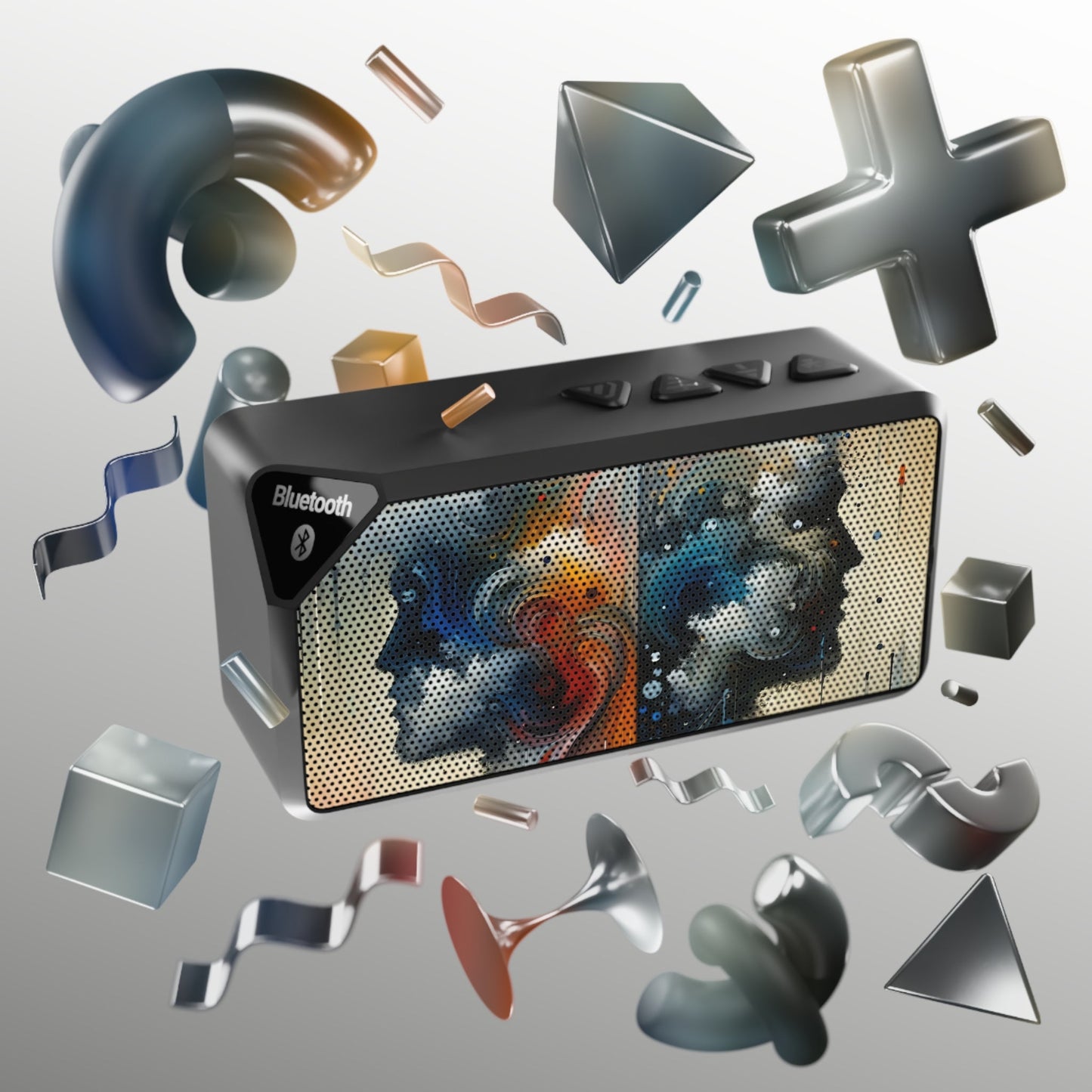 Connected Isolation Paradox Jabba Bluetooth Speaker - ATUH.ART