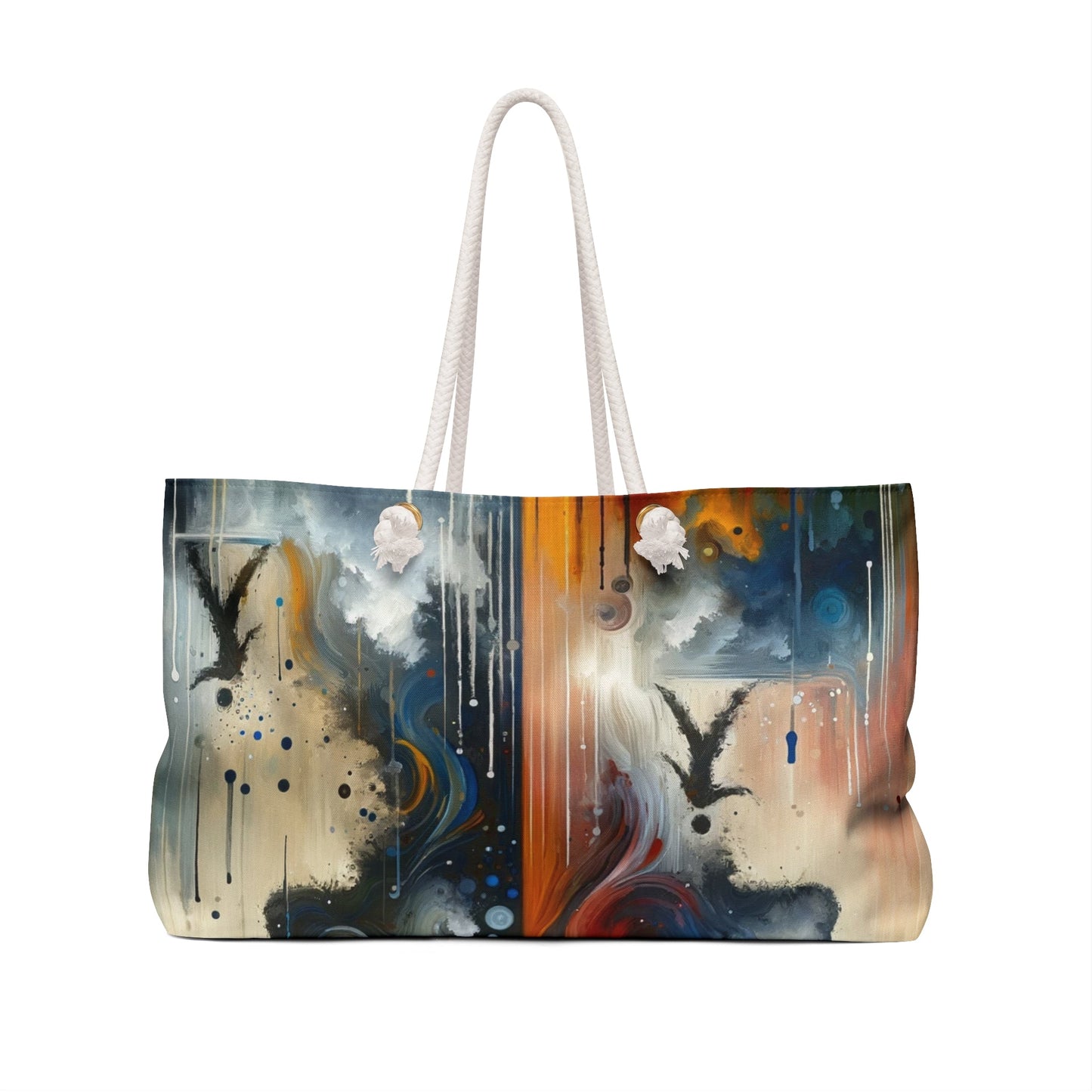 Connected Isolation Paradox Weekender Bag - ATUH.ART