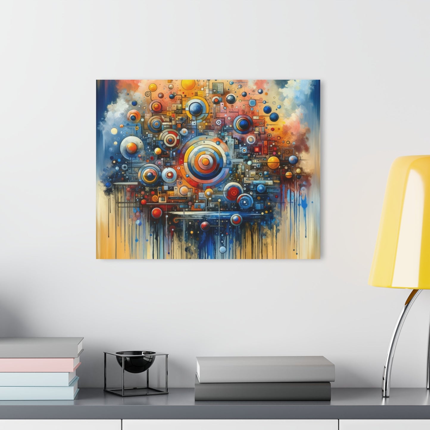 Connected Virtuality Canvas Acrylic Prints (French Cleat Hanging) - ATUH.ART