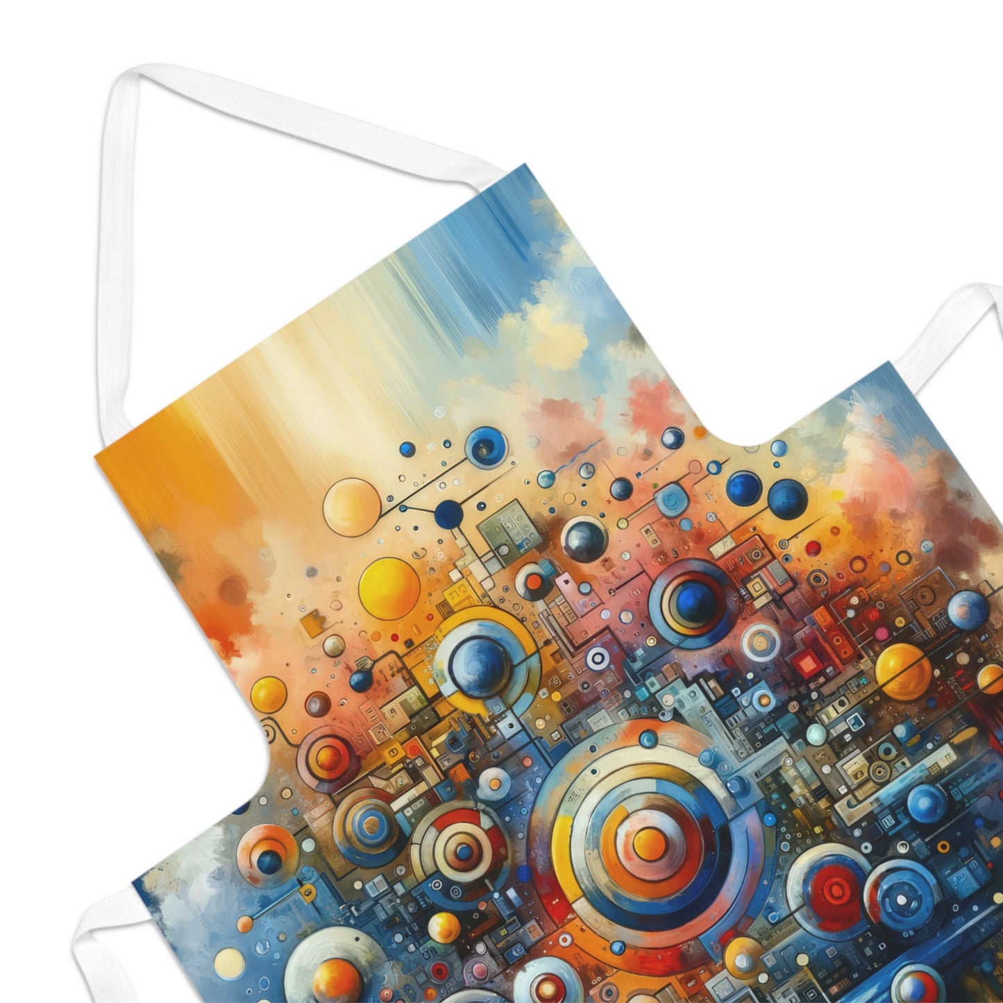 Connected Virtuality Canvas Adult Apron (AOP) - ATUH.ART