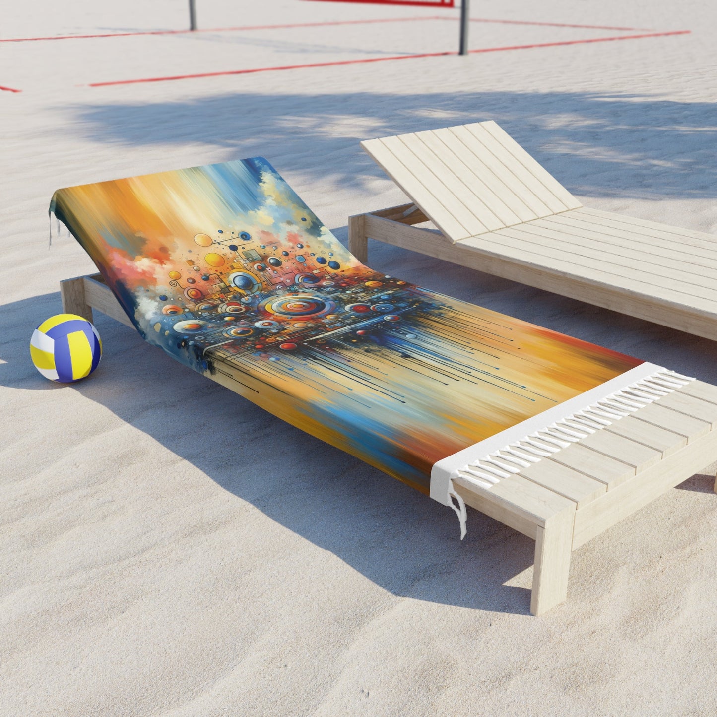 Connected Virtuality Canvas Boho Beach Cloth - ATUH.ART