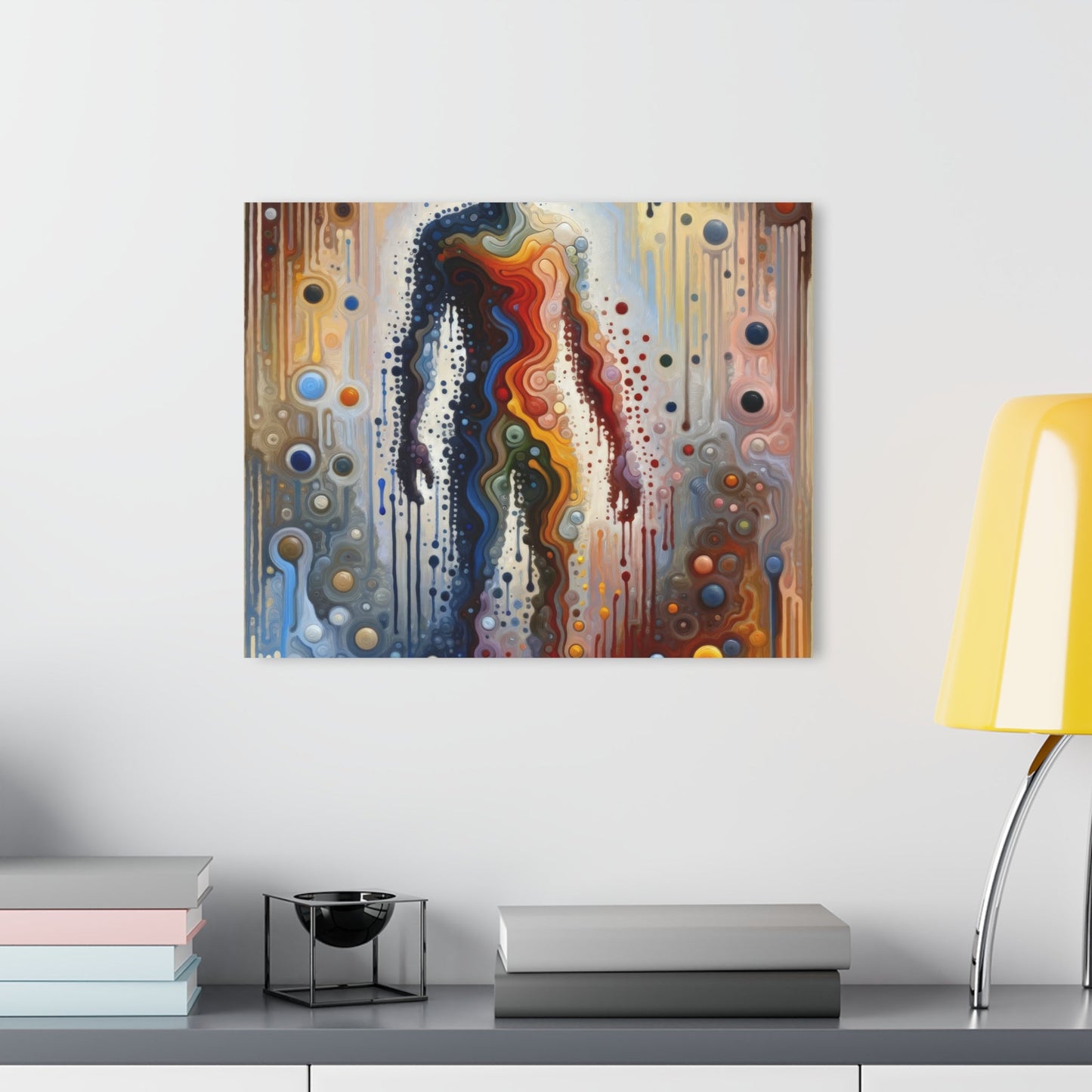Connectedness Contours Wellness Acrylic Prints (French Cleat Hanging) - ATUH.ART