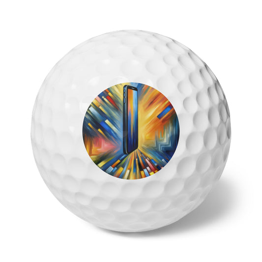 Connectivity Beacon Dichotomy Golf Balls, 6pcs - ATUH.ART