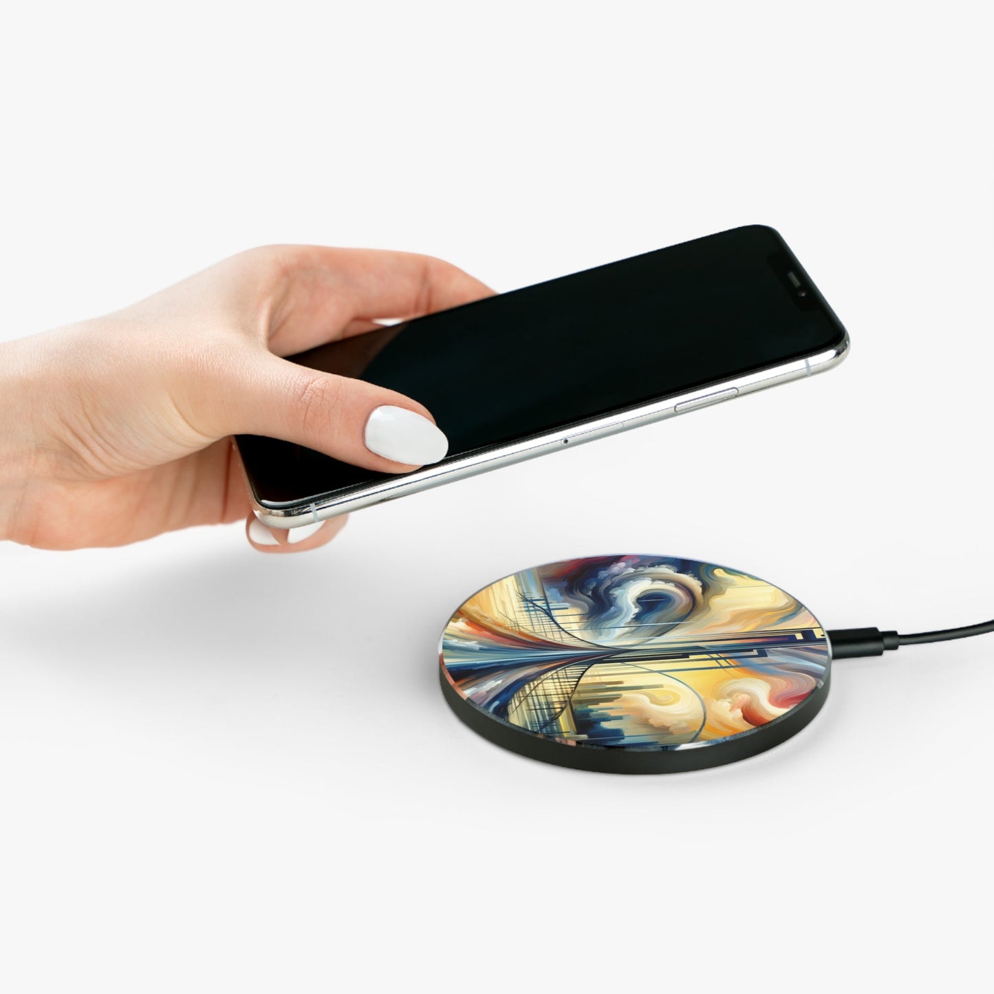Conscious Bridge Tachism Wireless Charger - ATUH.ART