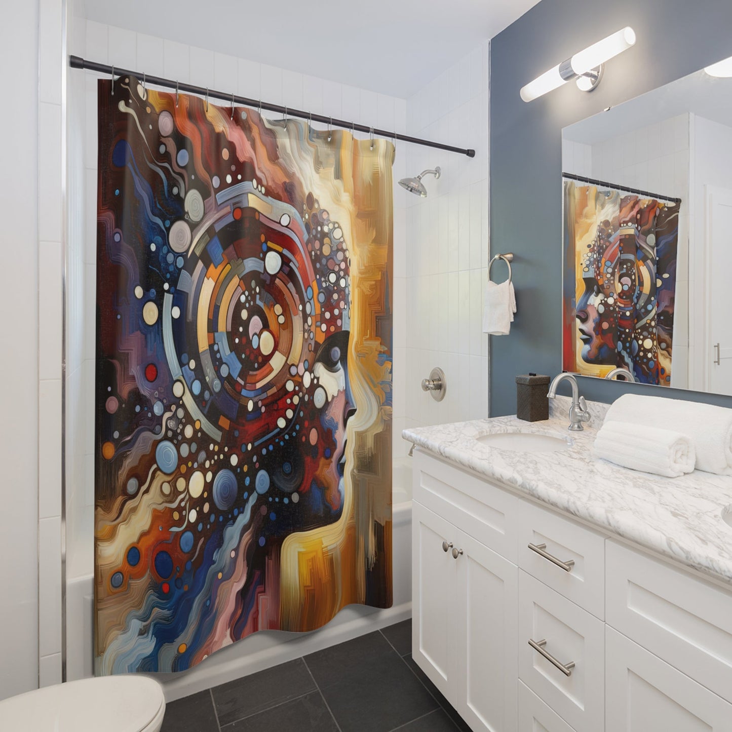 Conscious Choices Harmony Shower Curtains - ATUH.ART