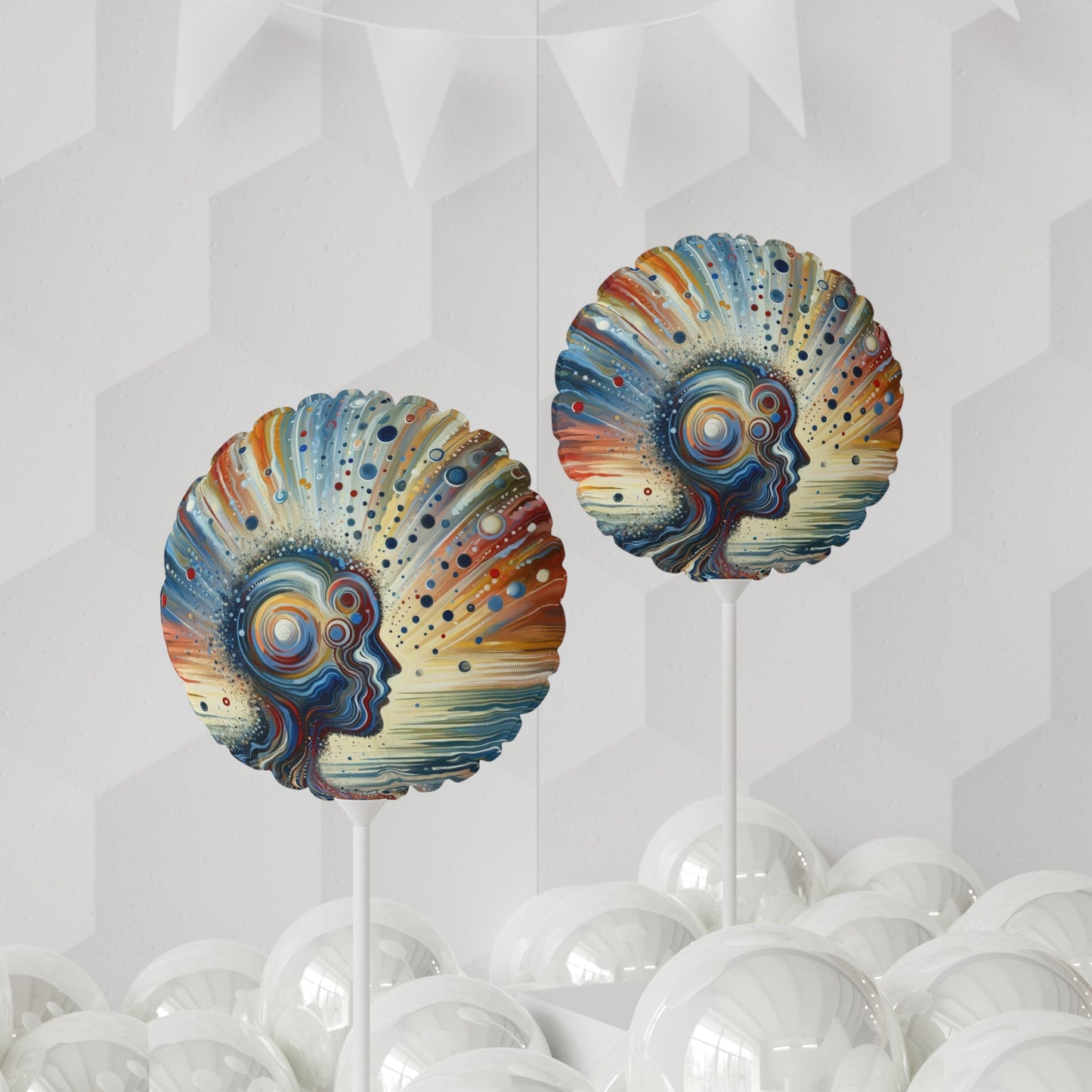 Conscious Ripple Influence Balloon (Round and Heart-shaped), 11" - ATUH.ART