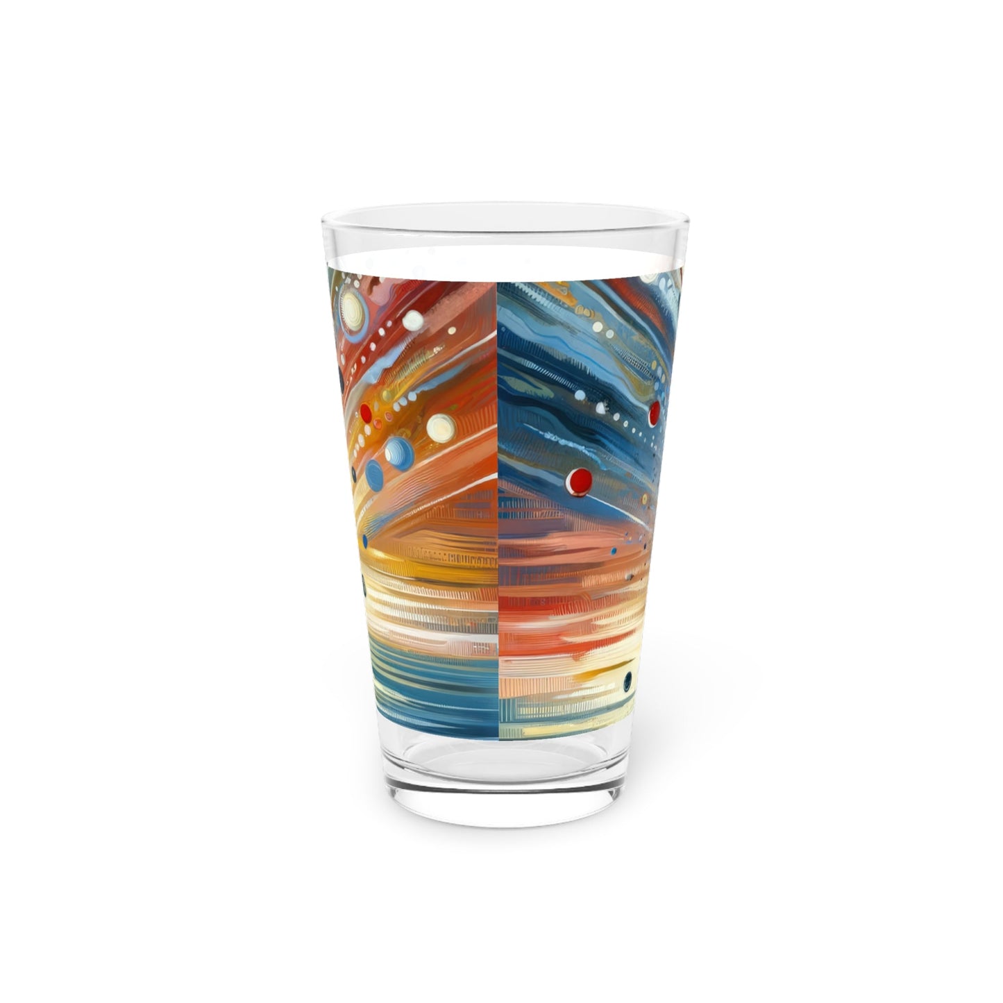 Conscious Ripple Influence Pint Glass, 16oz - ATUH.ART