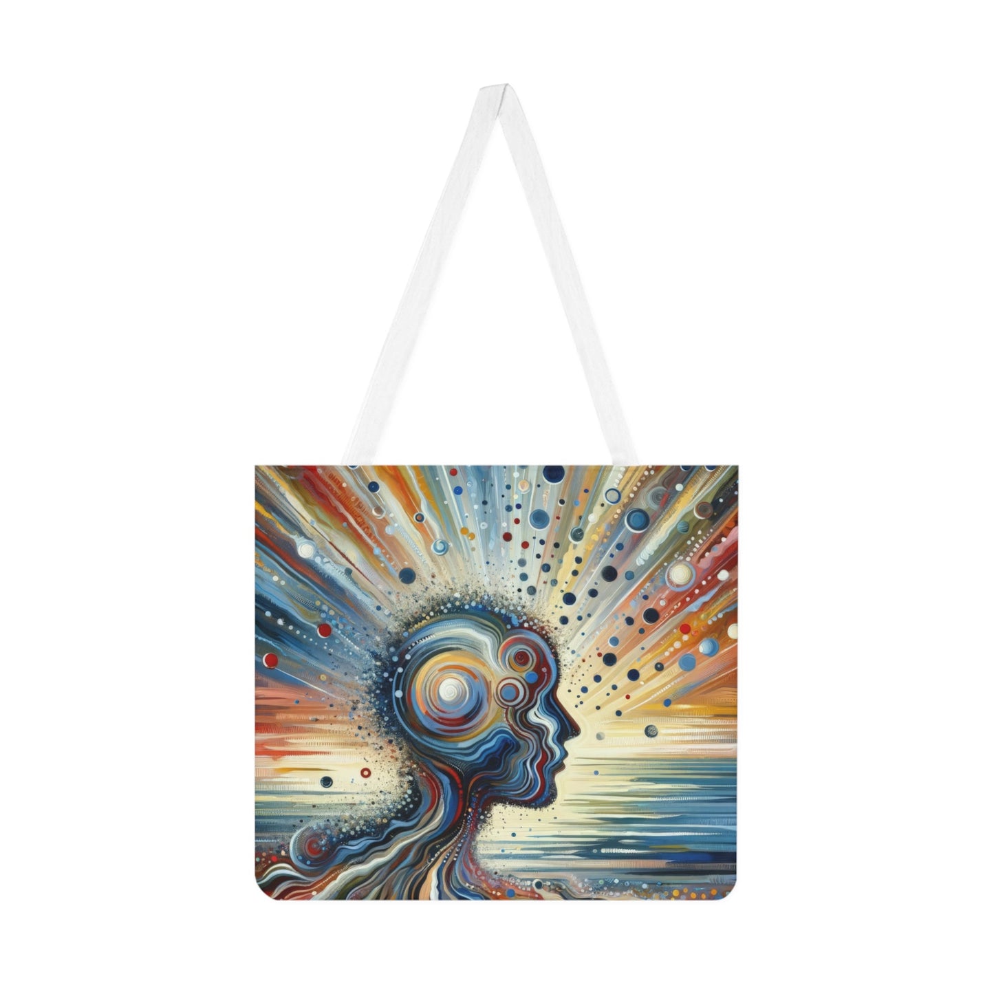 Conscious Ripple Influence Shoulder Tote Bag (AOP) - ATUH.ART