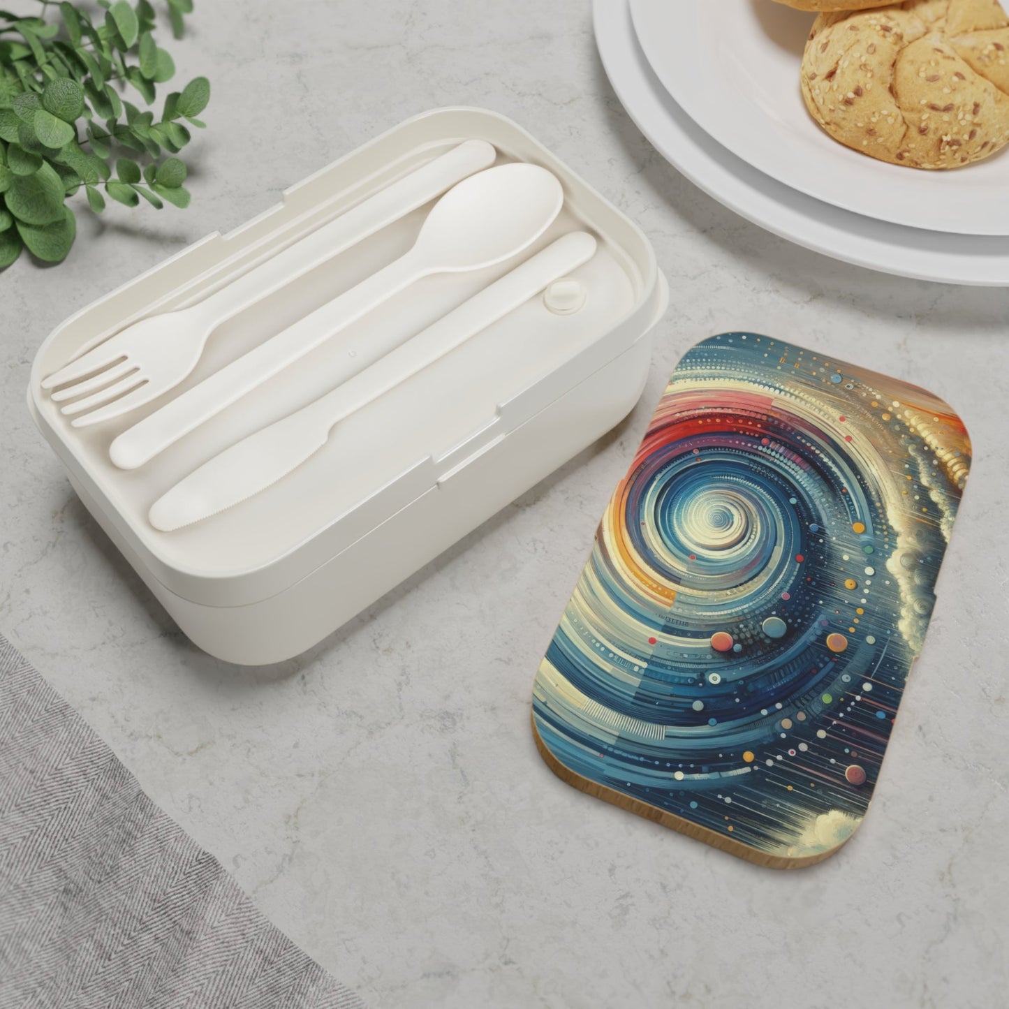 Considerate Echoes Resonate Bento Lunch Box - ATUH.ART