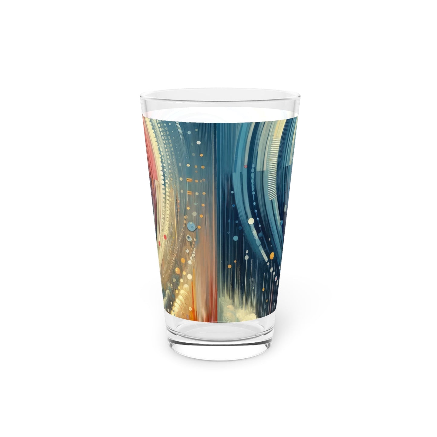 Considerate Echoes Resonate Pint Glass, 16oz - ATUH.ART