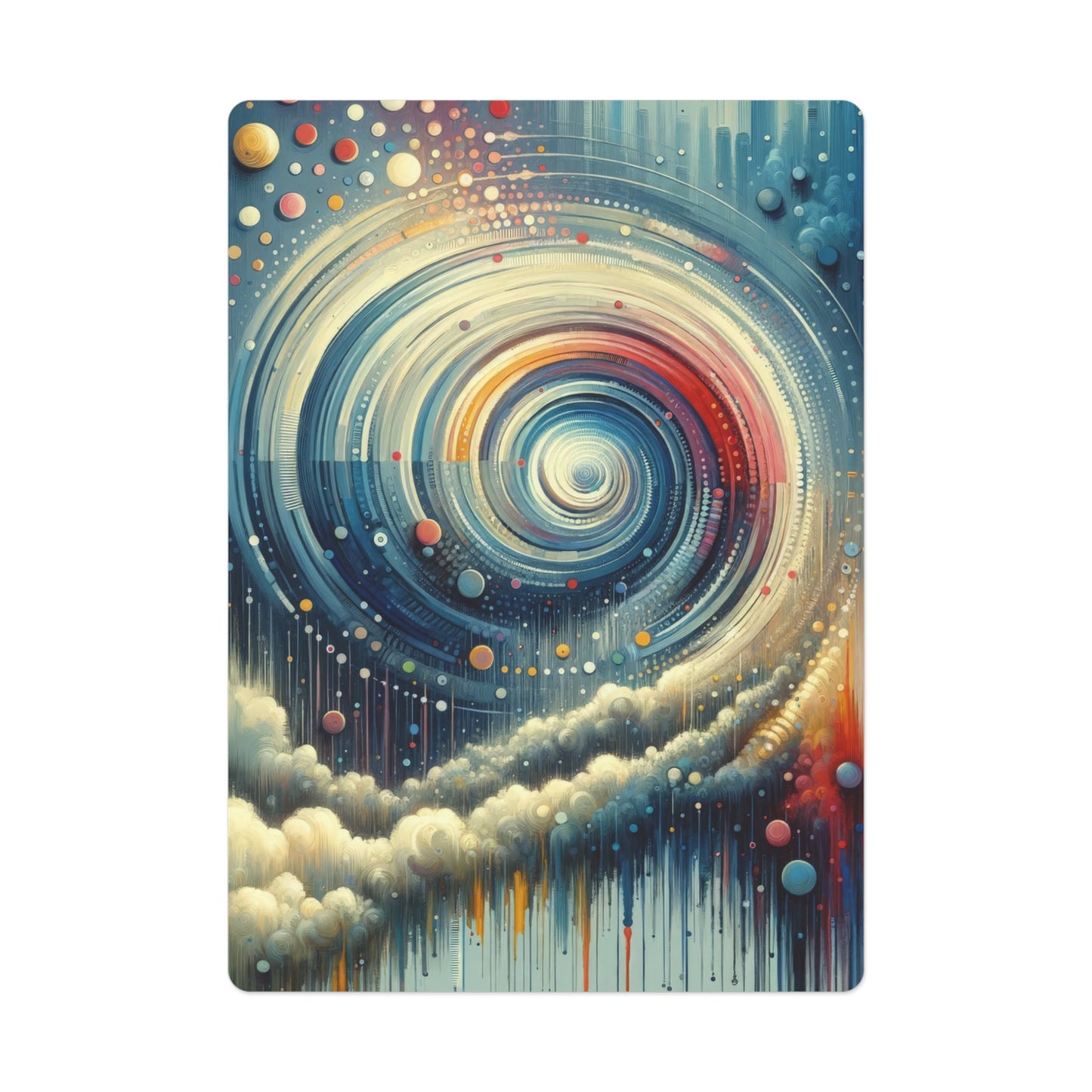 Considerate Echoes Resonate Poker Cards - ATUH.ART