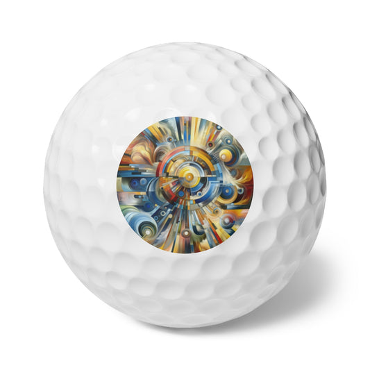 Convergence Harmony Purpose Golf Balls, 6pcs - ATUH.ART