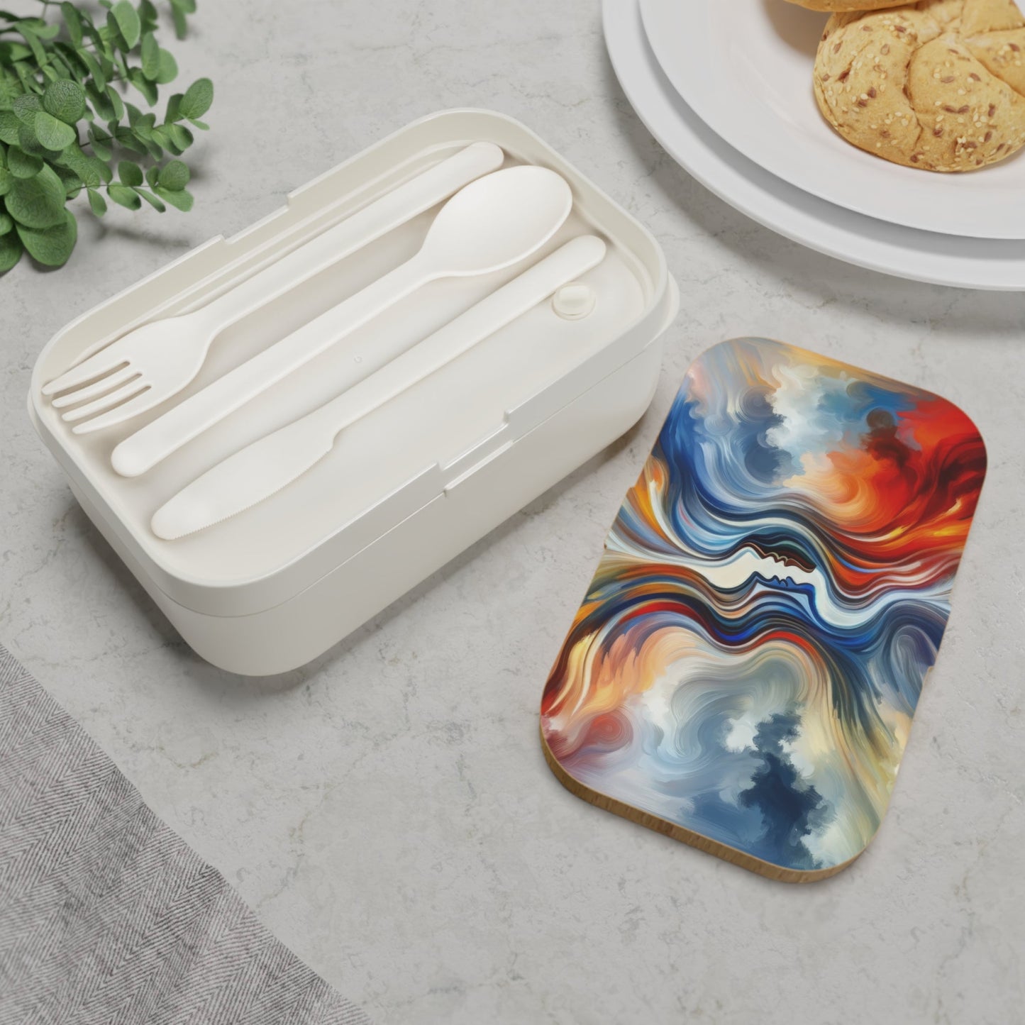 Convergent Abstract Unity Bento Lunch Box - ATUH.ART