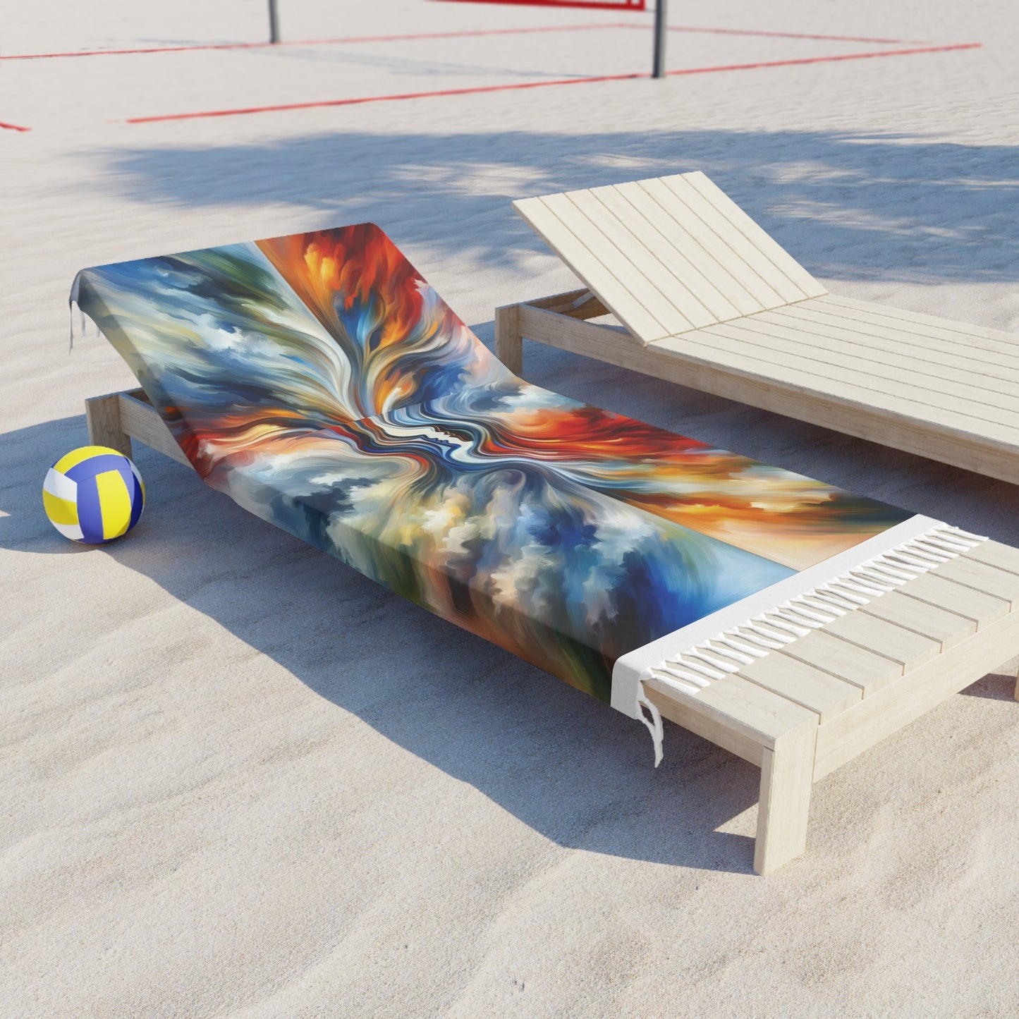 Convergent Abstract Unity Boho Beach Cloth - ATUH.ART