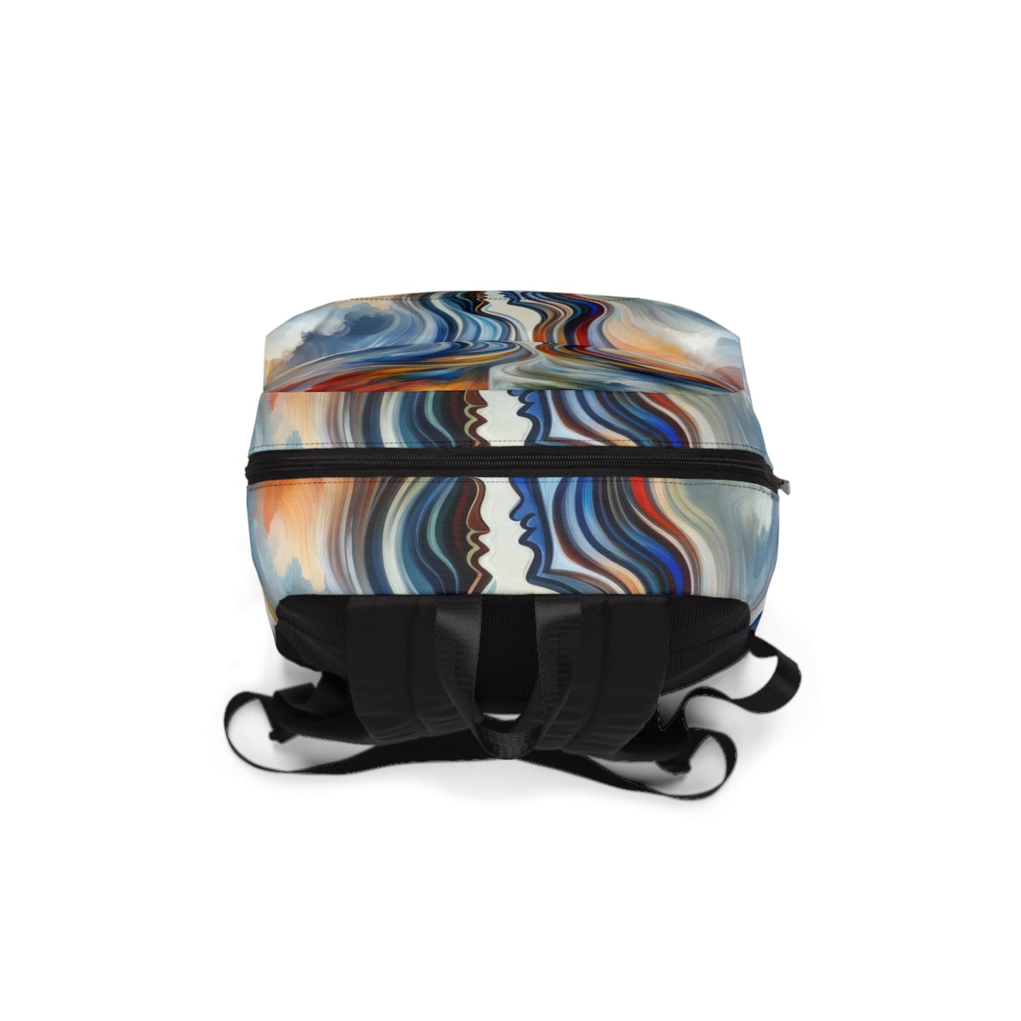 Convergent Abstract Unity Unisex Classic Backpack - ATUH.ART