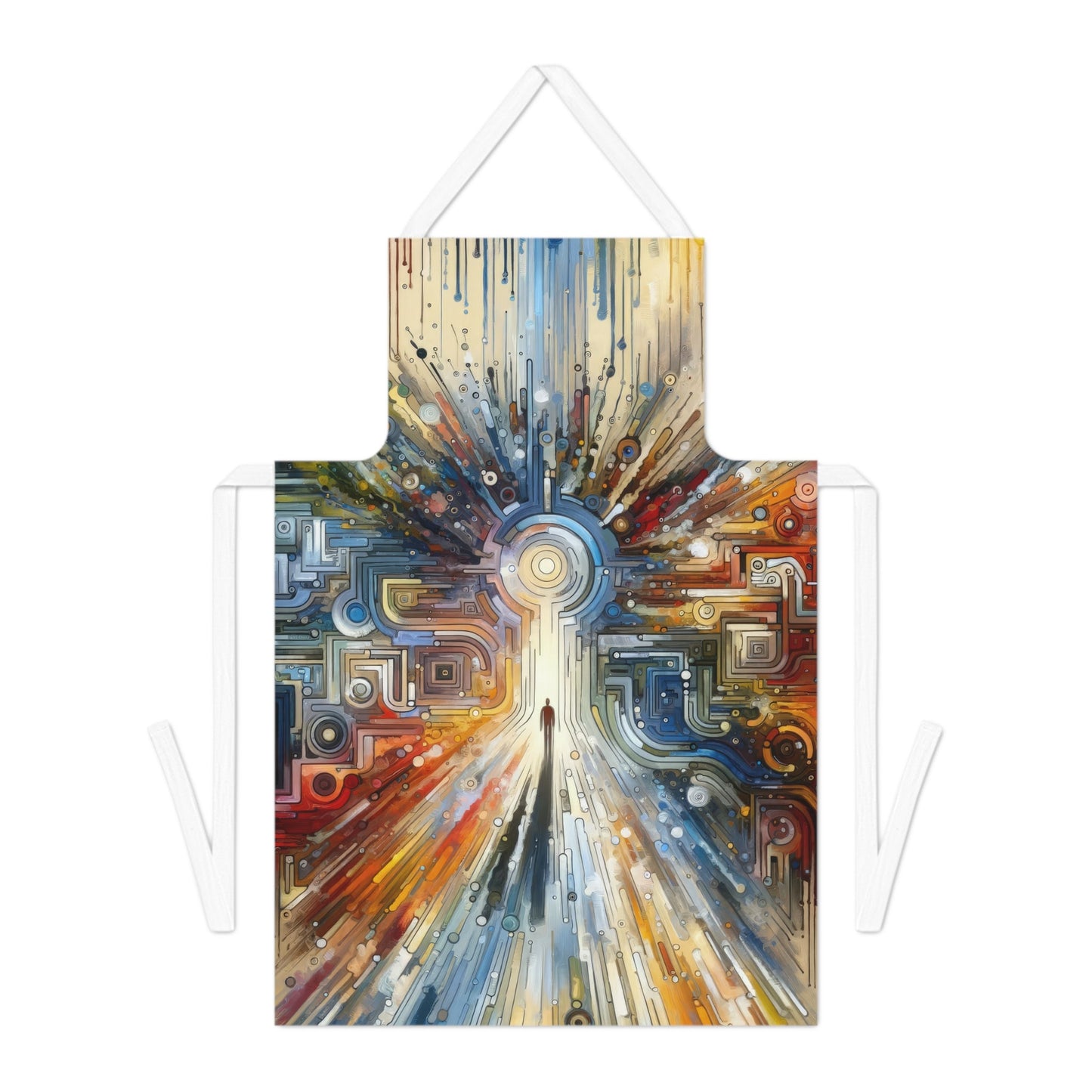 Converging Unity Path Adult Apron (AOP) - ATUH.ART