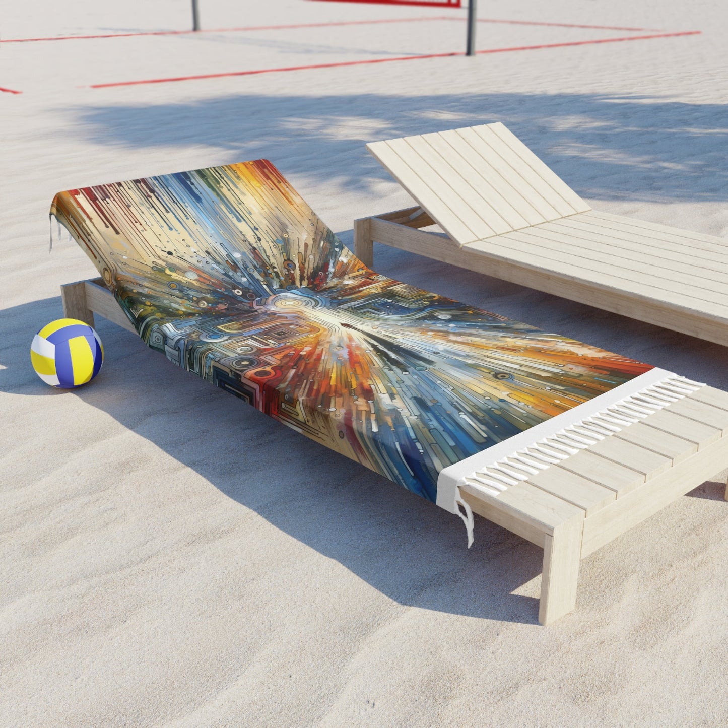 Converging Unity Path Boho Beach Cloth - ATUH.ART