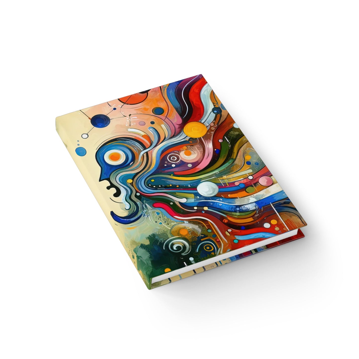 Conversational Catalyst Tachism Journal - Blank - ATUH.ART