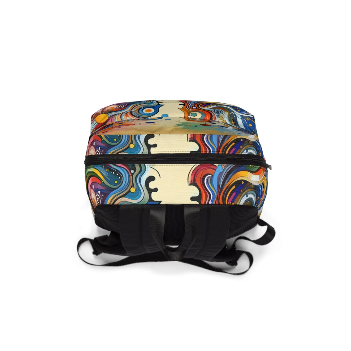 Conversational Catalyst Tachism Unisex Classic Backpack - ATUH.ART