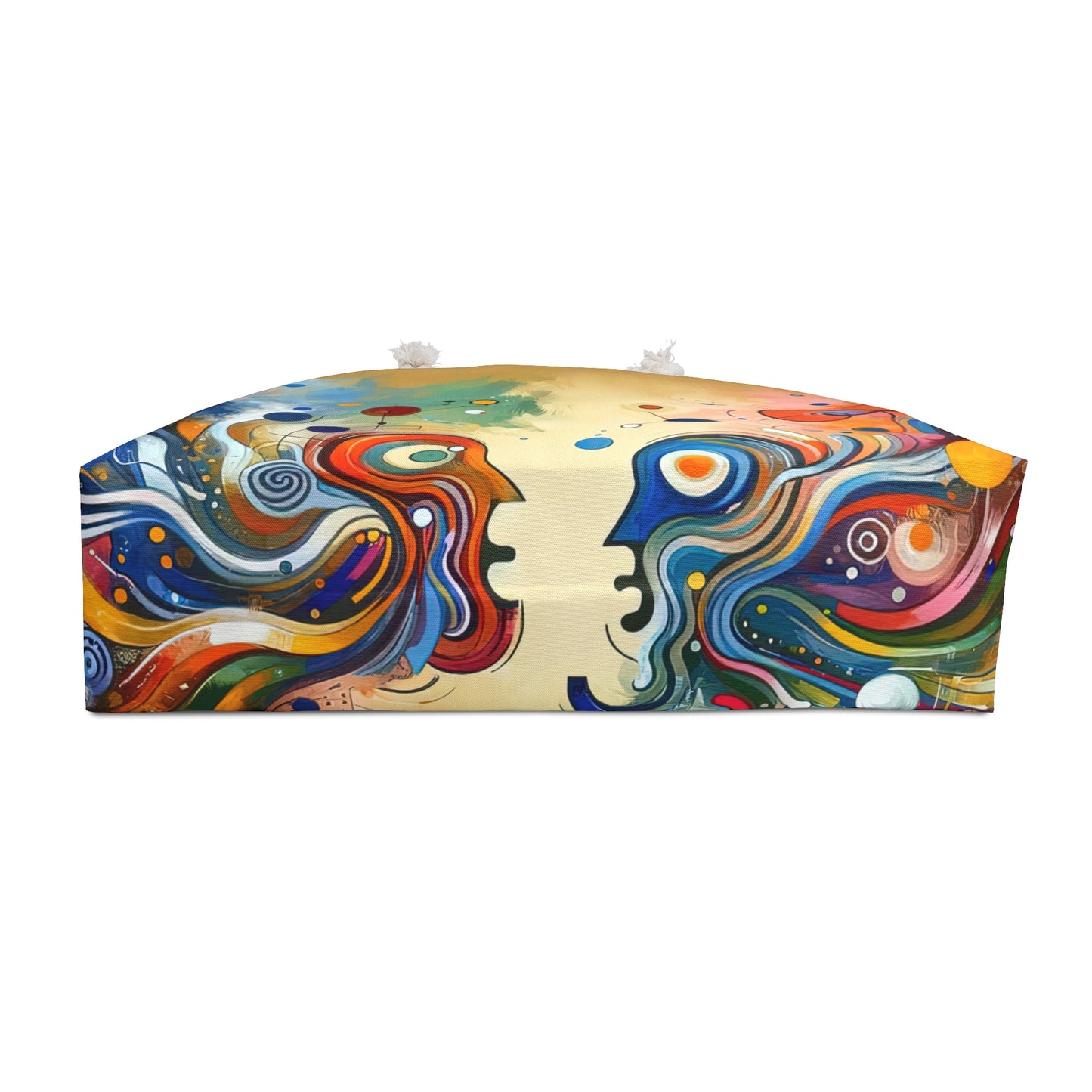 Conversational Catalyst Tachism Weekender Bag - ATUH.ART