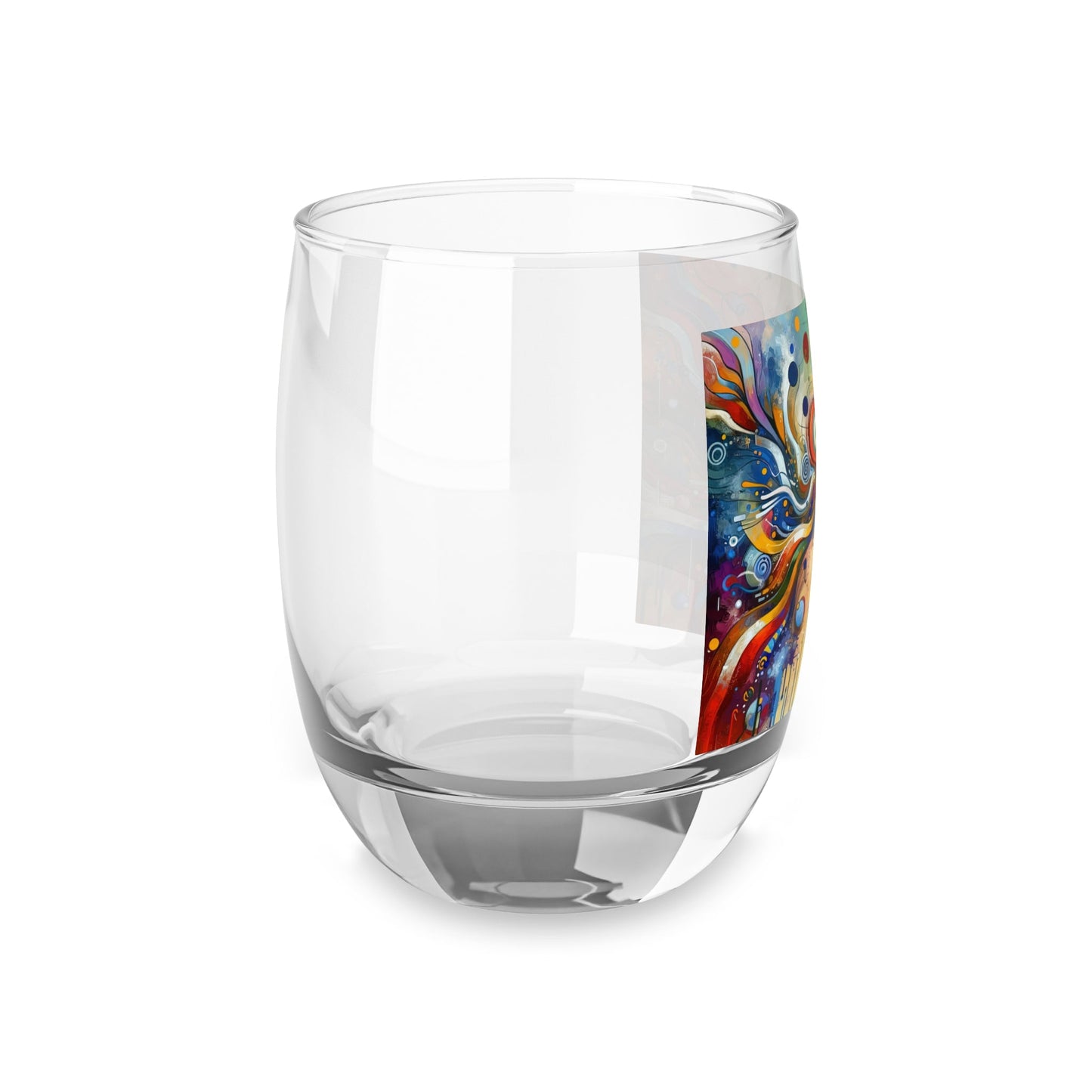 Conversational Catalyst Tachism Whiskey Glass - ATUH.ART