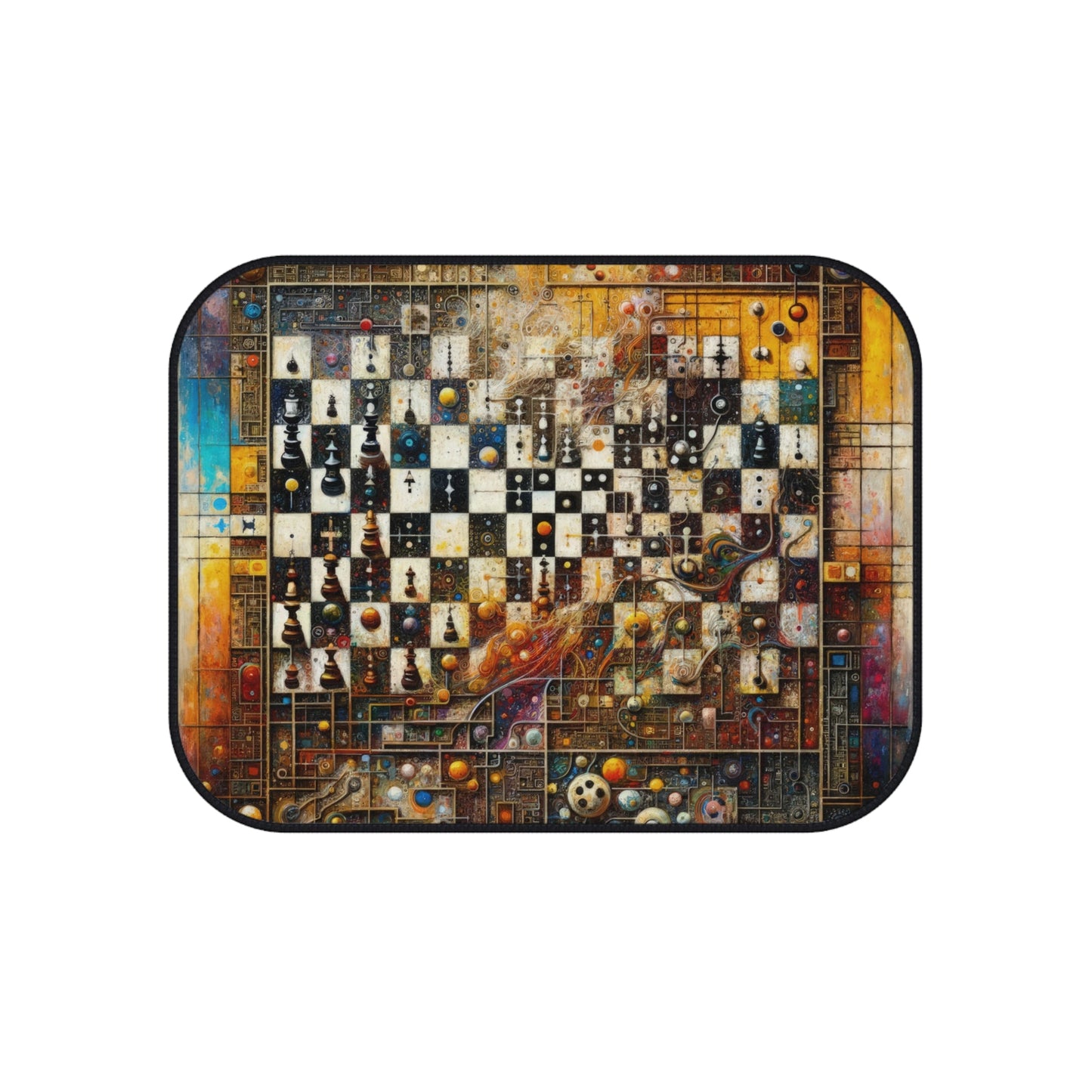 Cosmic Chess Integration Car Mats (Set of 4) - ATUH.ART