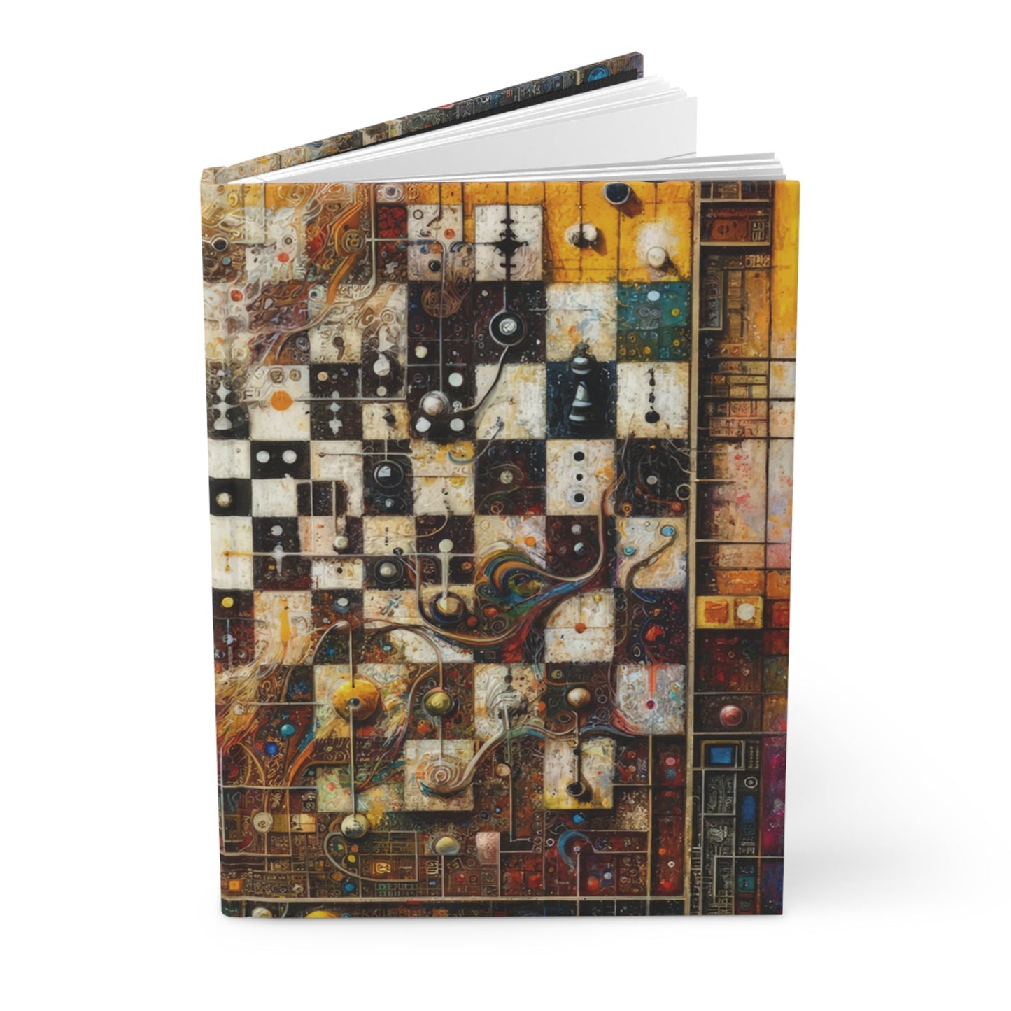 Cosmic Chess Integration Hardcover Journal Matte - ATUH.ART