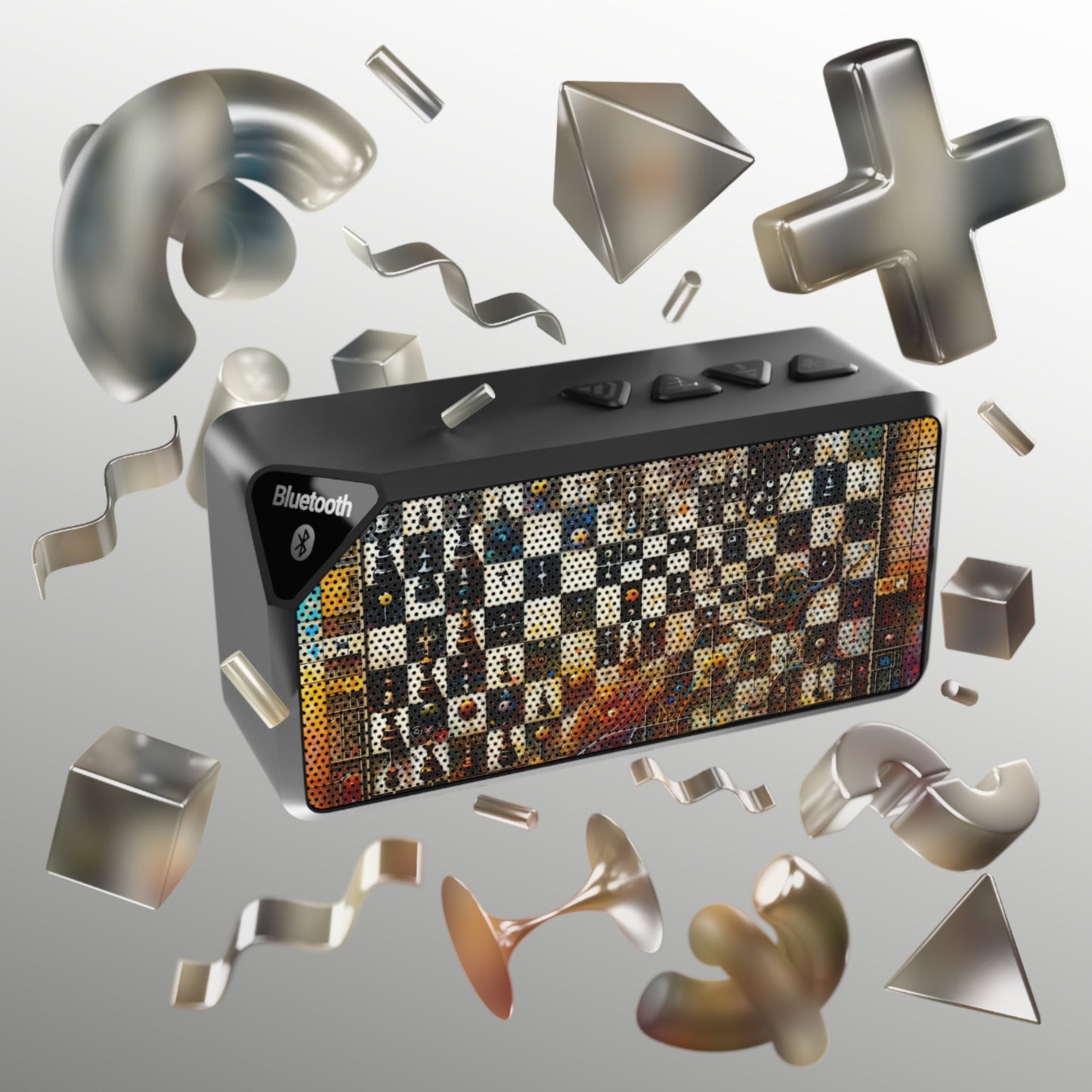 Cosmic Chess Integration Jabba Bluetooth Speaker - ATUH.ART