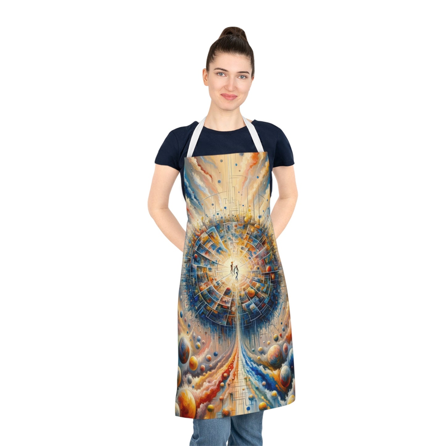 Cosmic Connection Antidote Adult Apron (AOP) - ATUH.ART