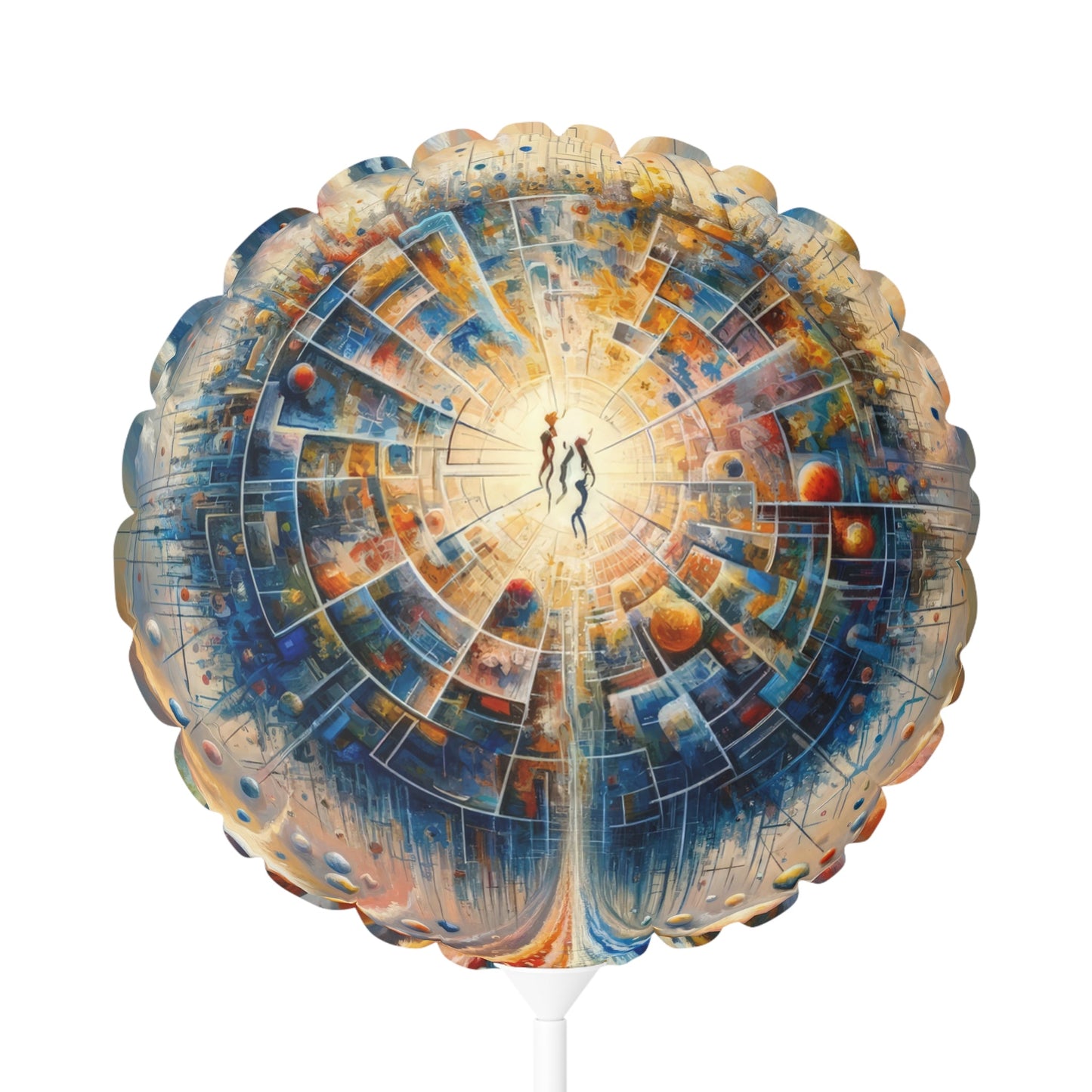 Cosmic Connection Antidote Balloon (Round and Heart-shaped), 11" - ATUH.ART