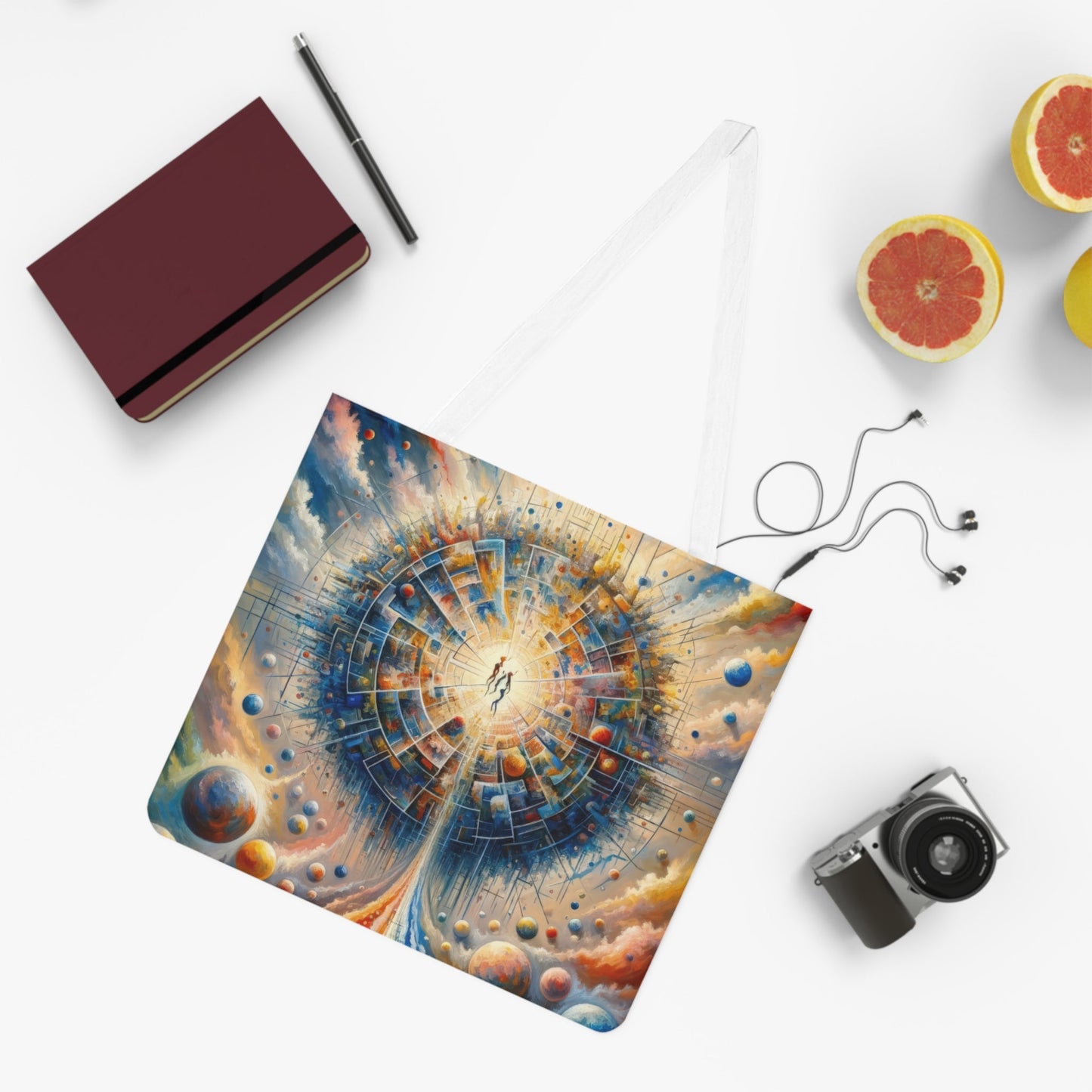 Cosmic Connection Antidote Shoulder Tote Bag (AOP) - ATUH.ART