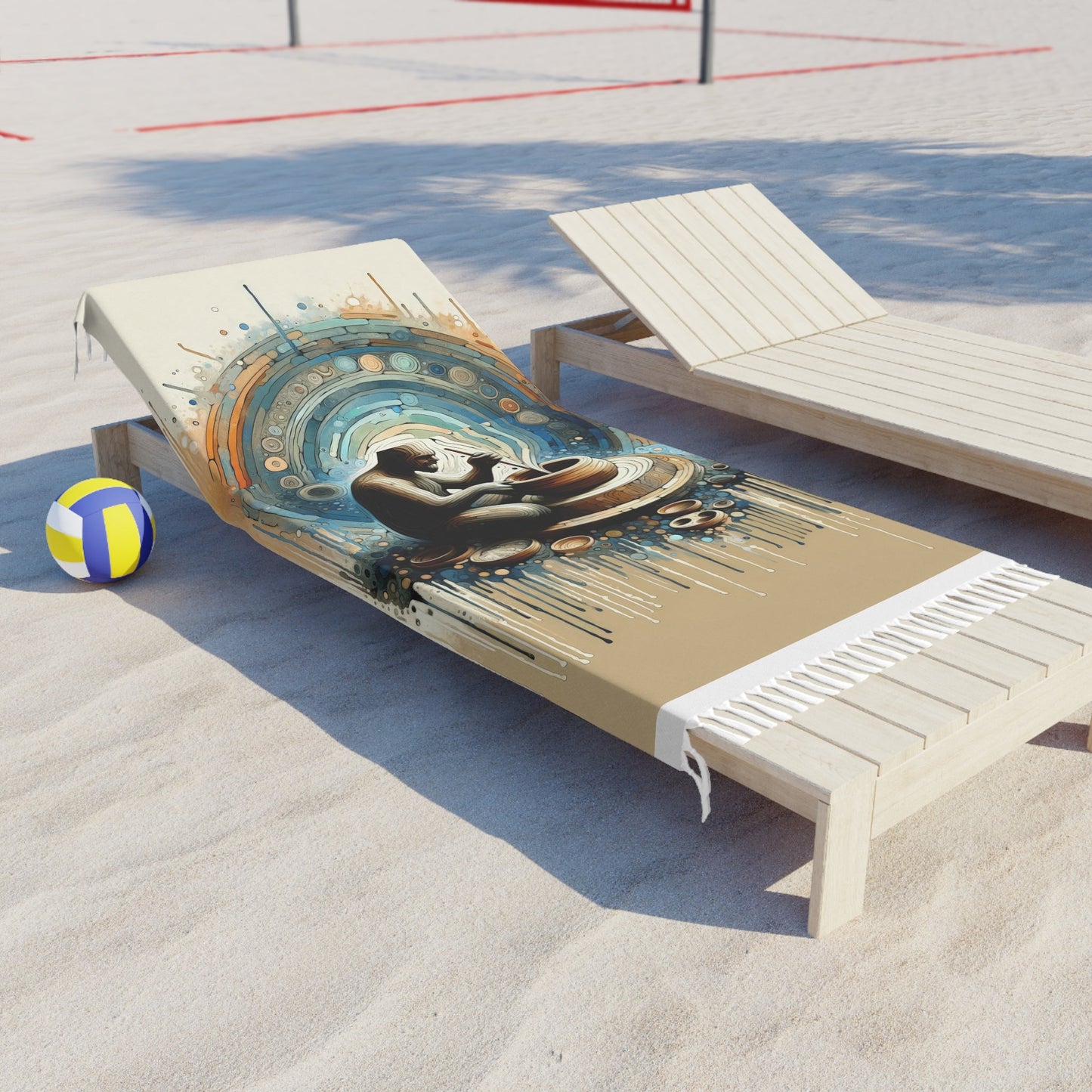 Crafting Semantic Pottery Boho Beach Cloth - ATUH.ART