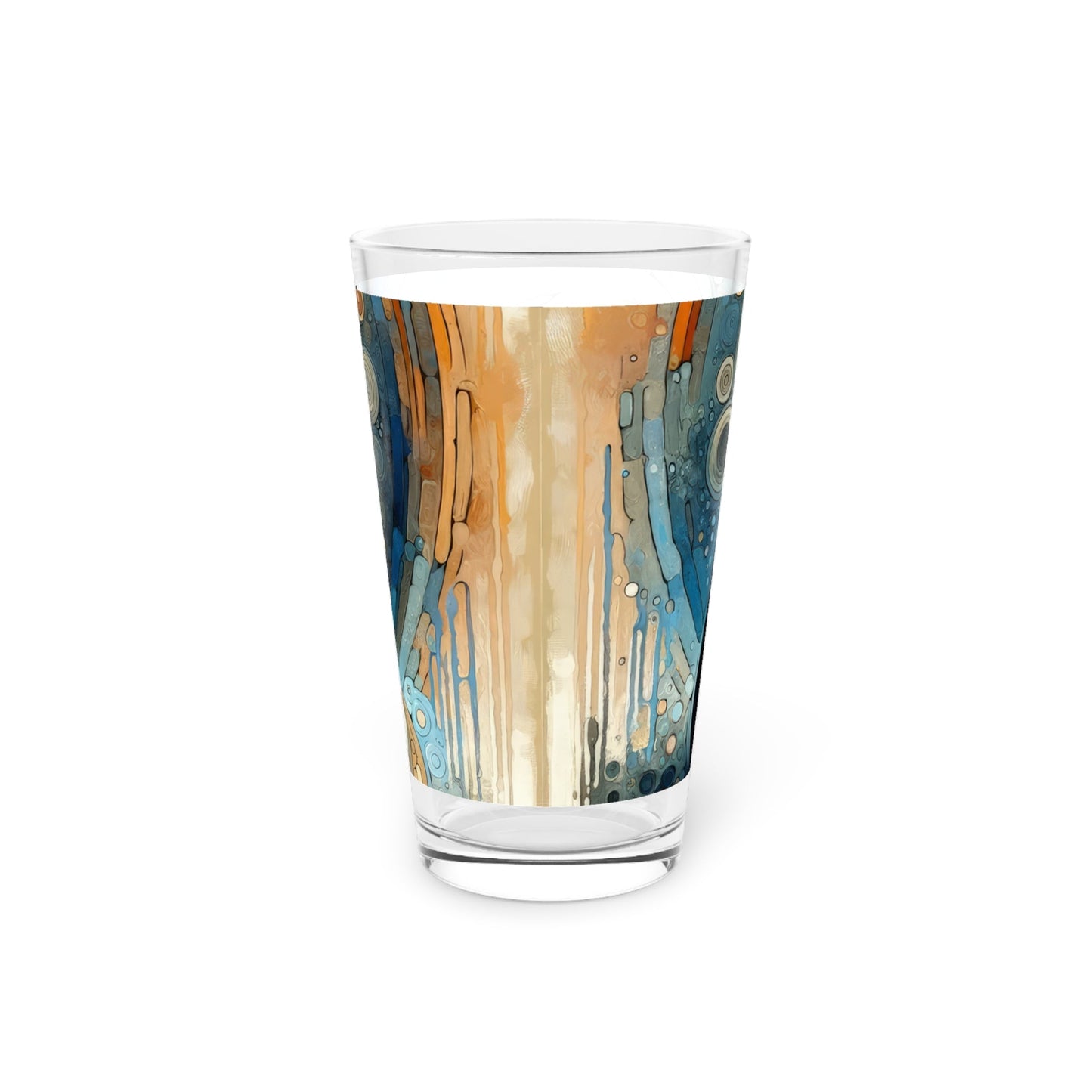 Crafting Semantic Pottery Pint Glass, 16oz - ATUH.ART