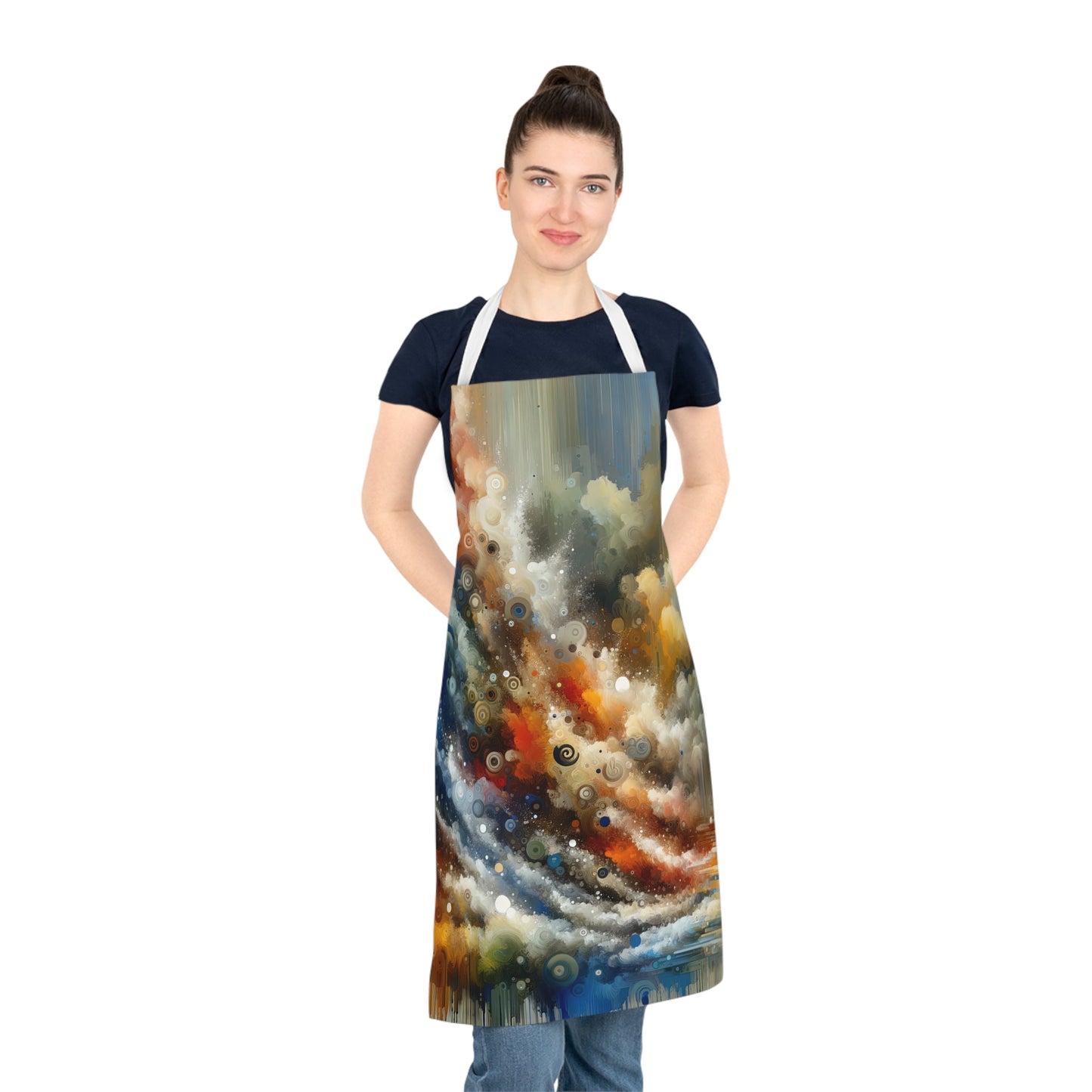 Crescendo Duration Symphony Adult Apron (AOP) - ATUH.ART