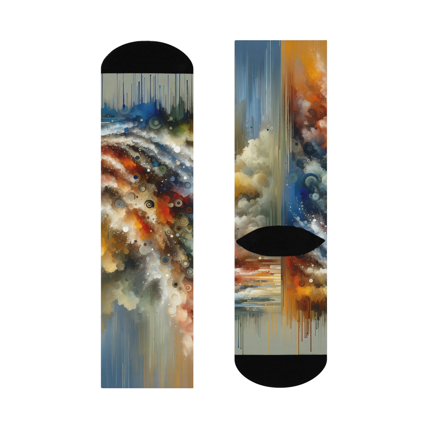 Crescendo Duration Symphony Cushioned Crew Socks - ATUH.ART