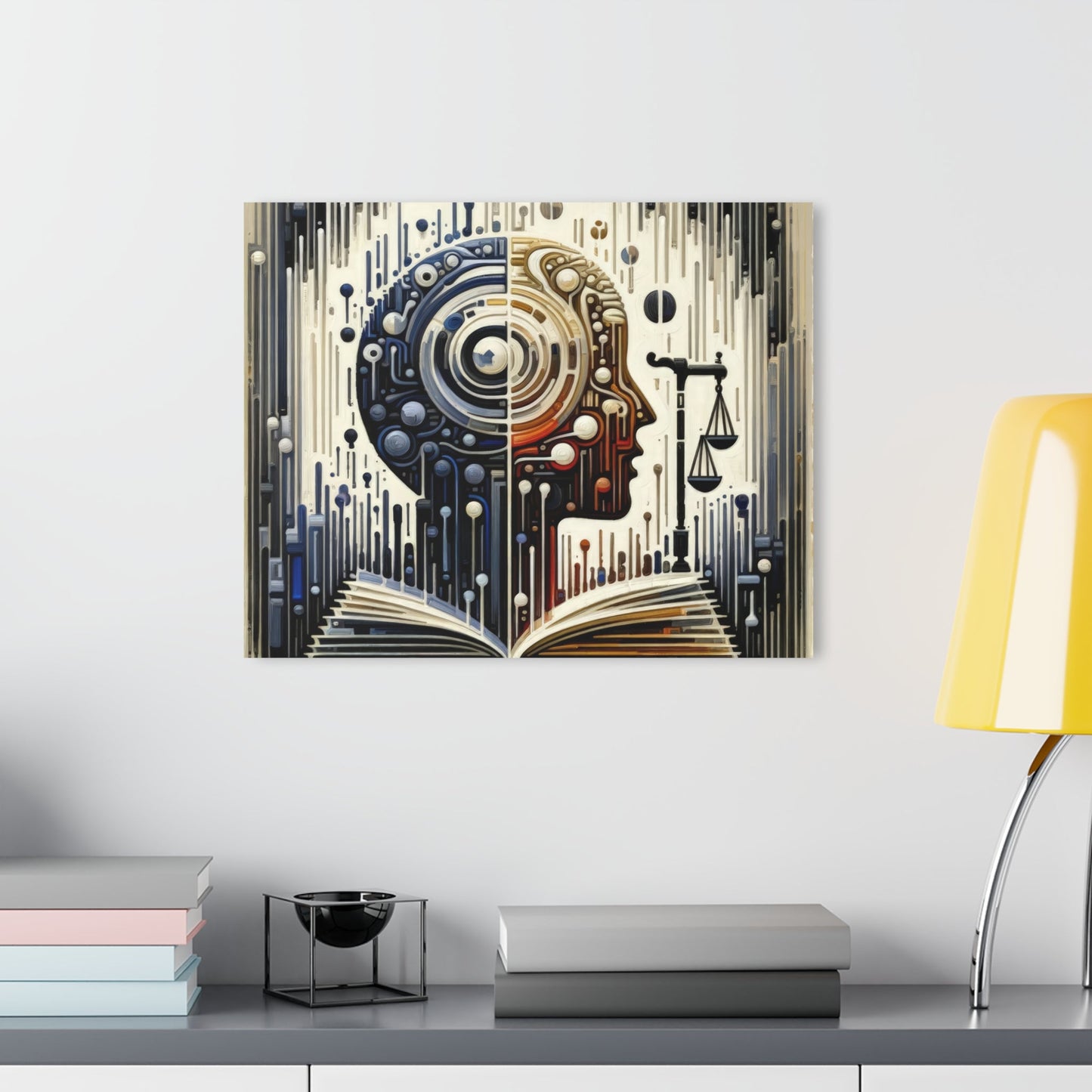 Critique Analytical Deliberation Acrylic Prints (French Cleat Hanging) - ATUH.ART