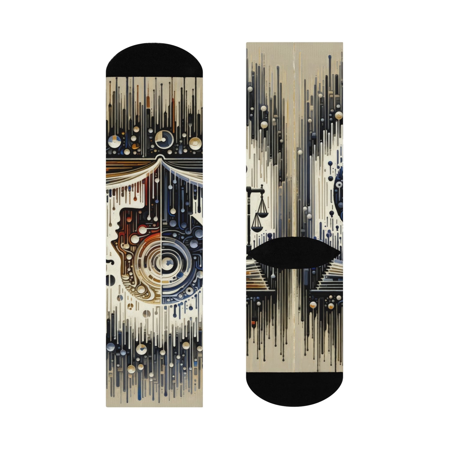 Critique Analytical Deliberation Cushioned Crew Socks - ATUH.ART